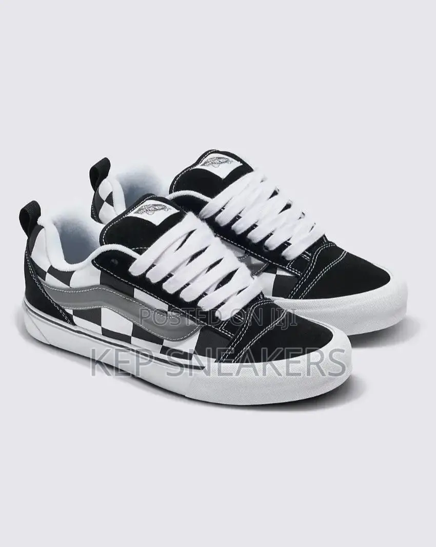 Vans Knu Skool Mega Check Black