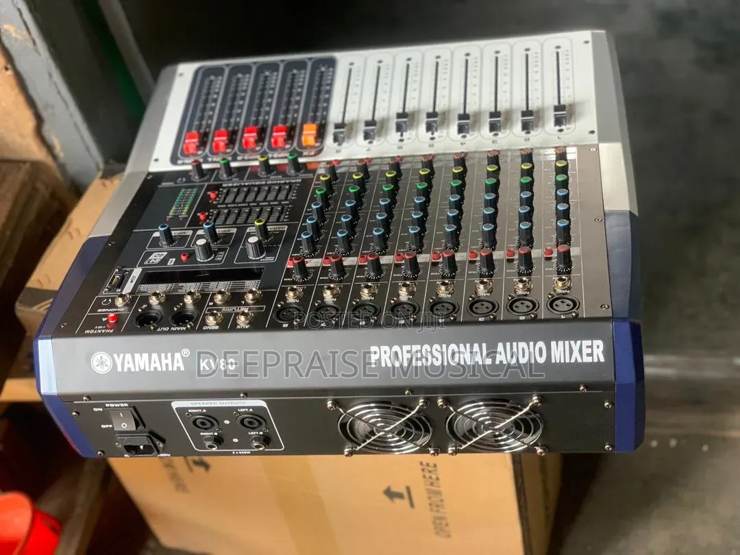 Yamaha 8 Channel Powered Mixer (Kv 8)