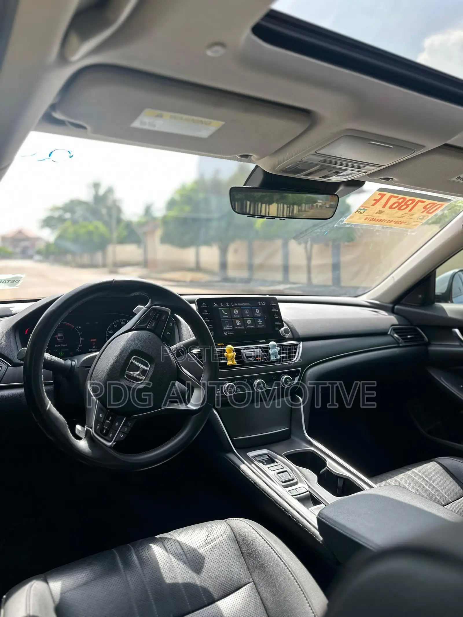 Honda Accord EX-L (1.5L 4cyl Turbo CVT) 2019 Silver