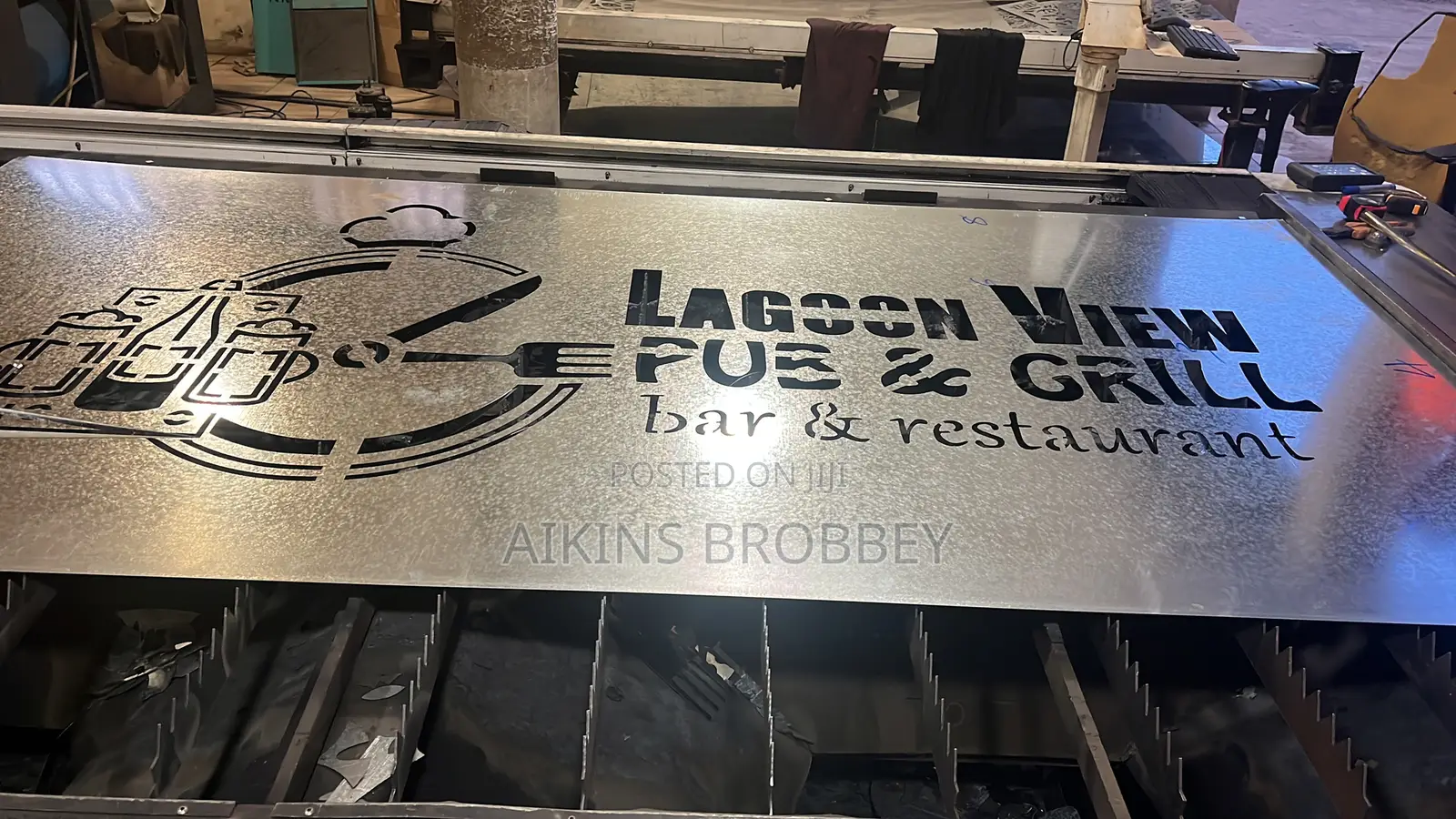 CNC Cutting Laser Machine Design