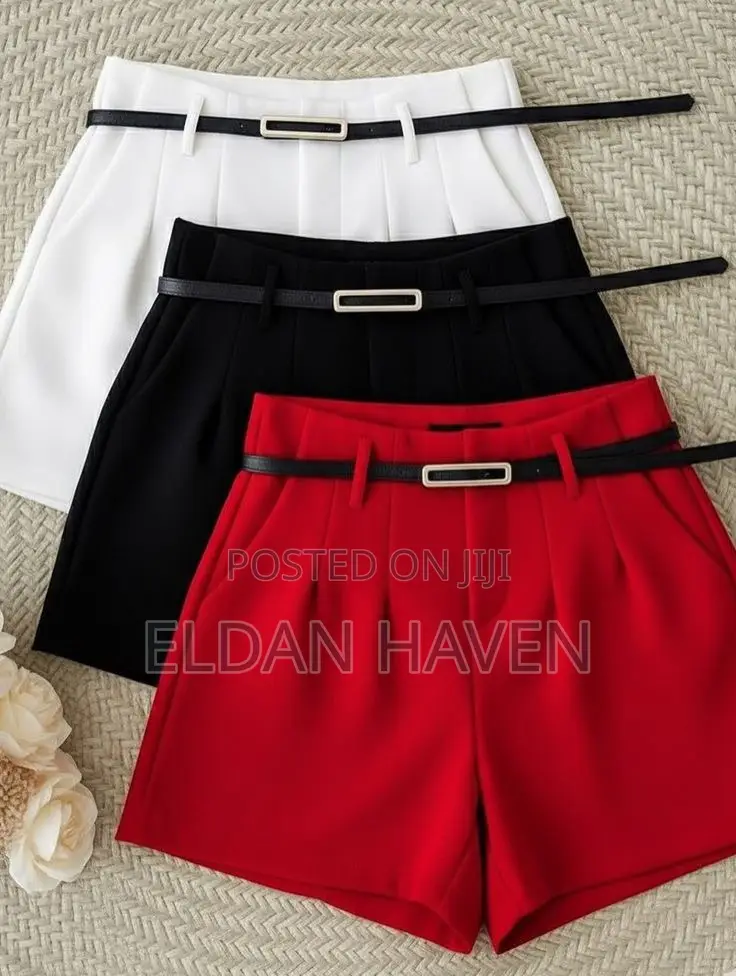 For Shorts Lovers With Belt