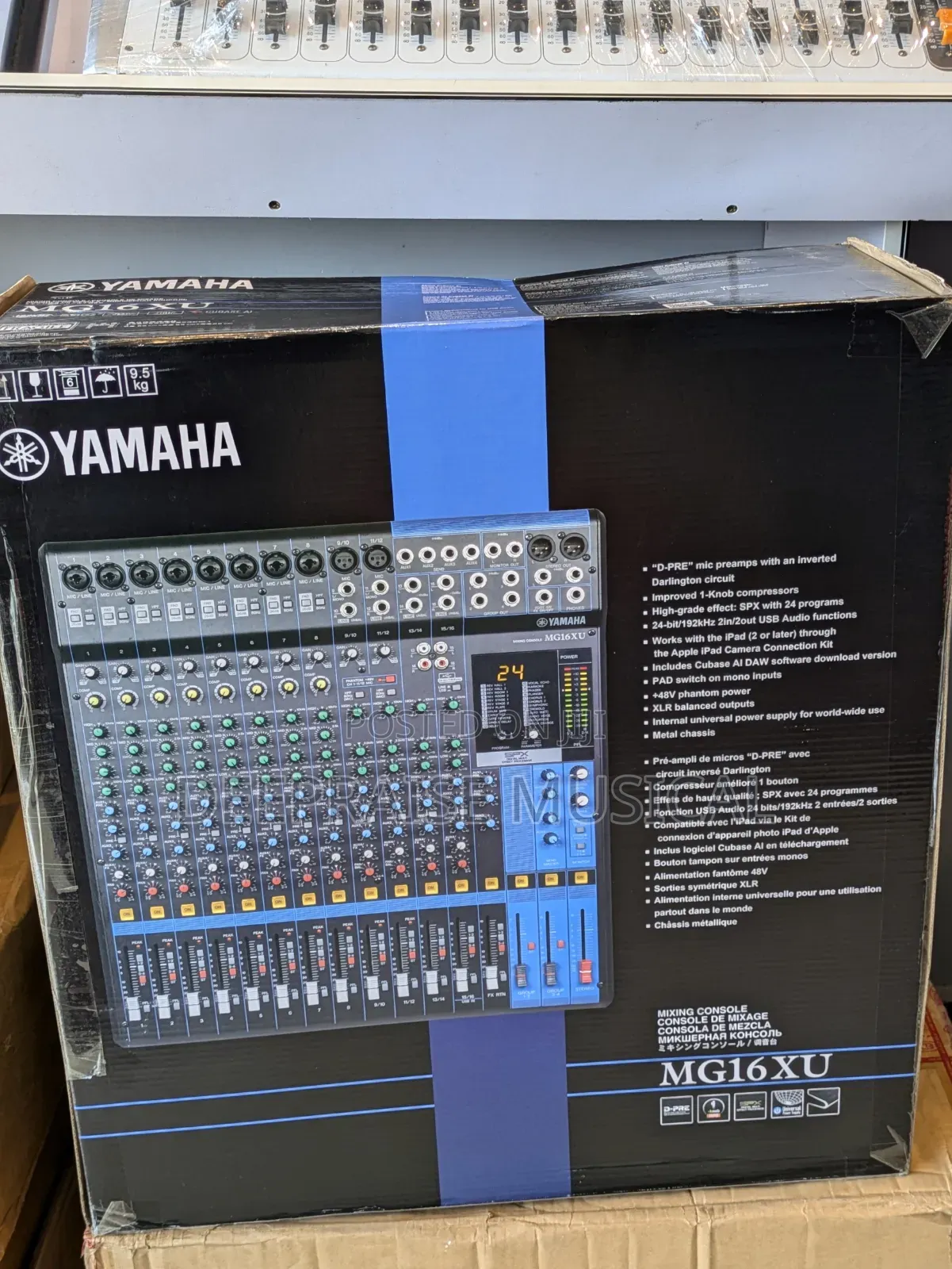 Yamaha Mg16 Xu 16 Channel Mixer