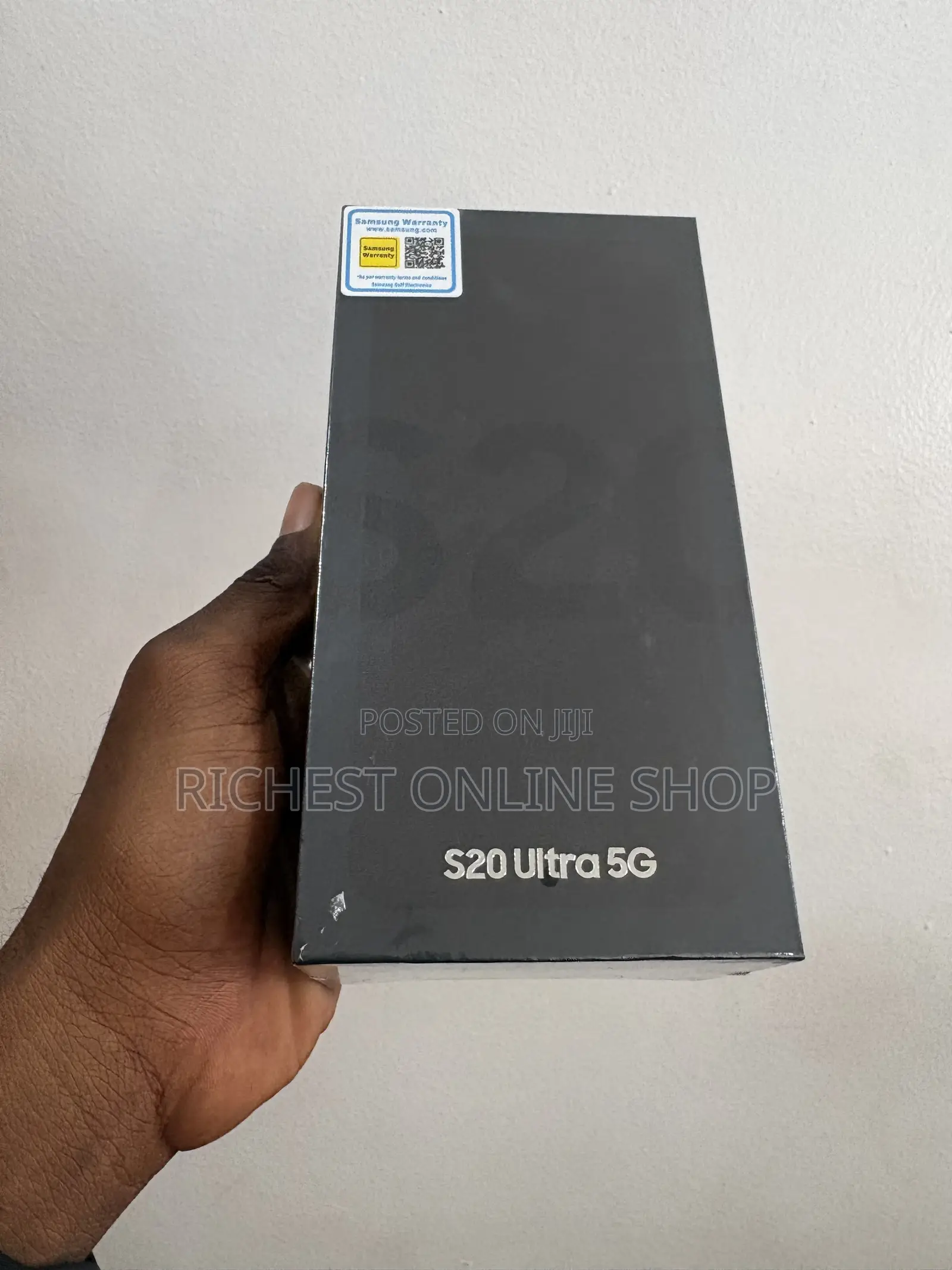 New Samsung Galaxy S20 Ultra 5G 128 GB Black