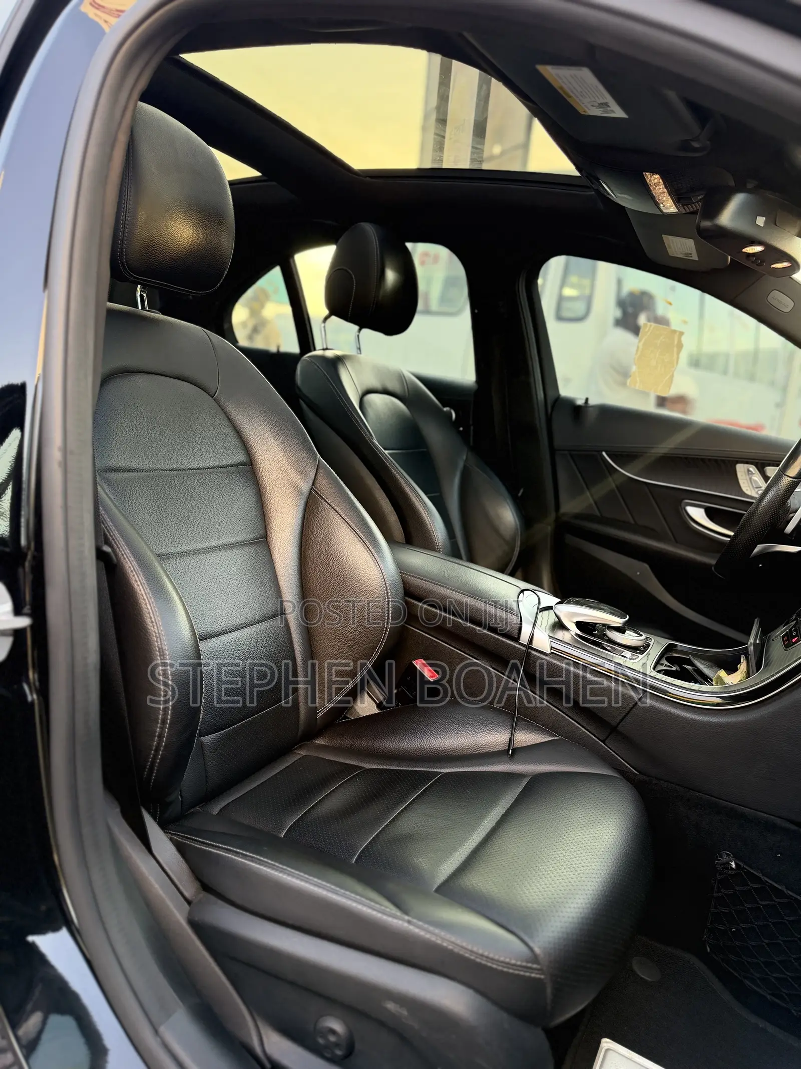 Mercedes-Benz C300 Sport 4Matic Sedan AWD (2.0L 4cyl 7A) 2017 Black