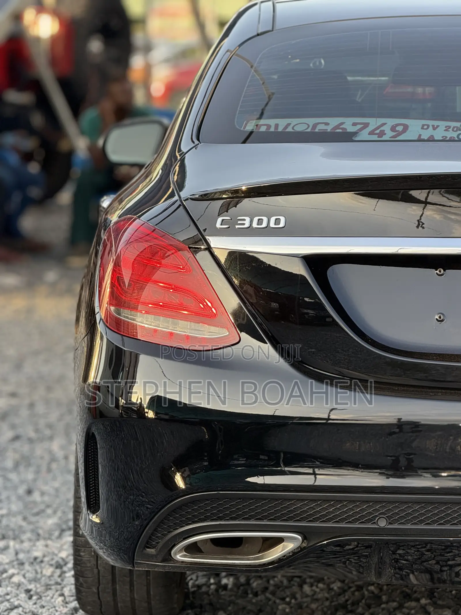Mercedes-Benz C300 Sport 4Matic Sedan AWD (2.0L 4cyl 7A) 2017 Black