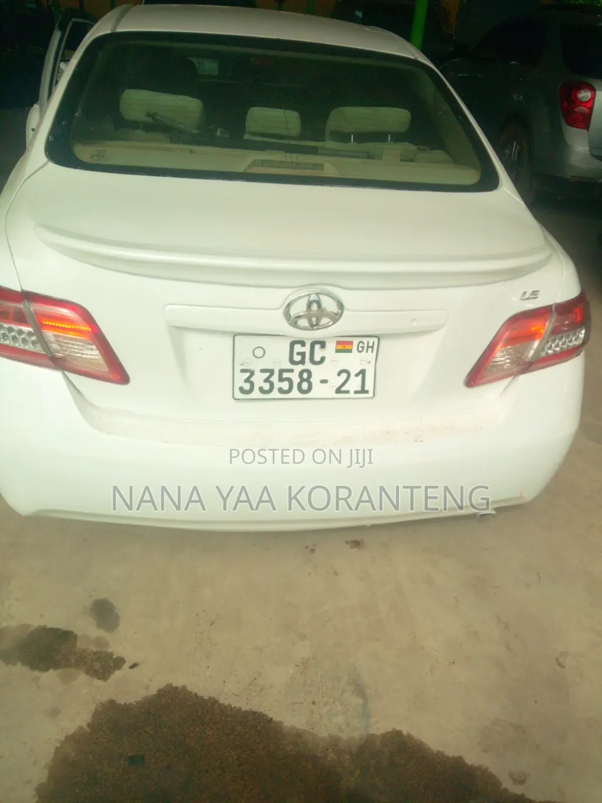Toyota Camry 2.4 2008 White