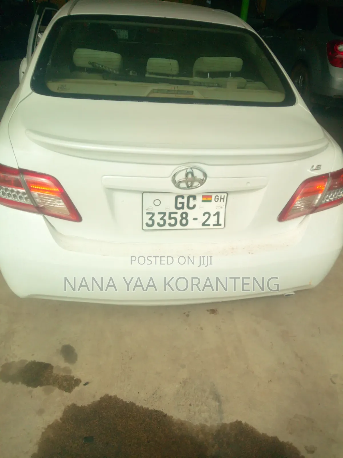Toyota Camry 2.4 2008 White