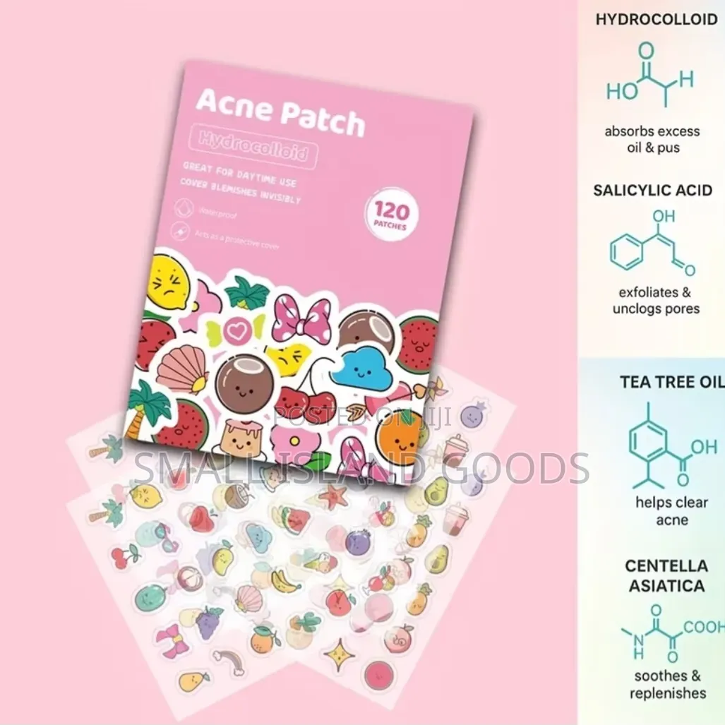 Fruity Friends Hydrocolloid Acne Patches (36pcs)