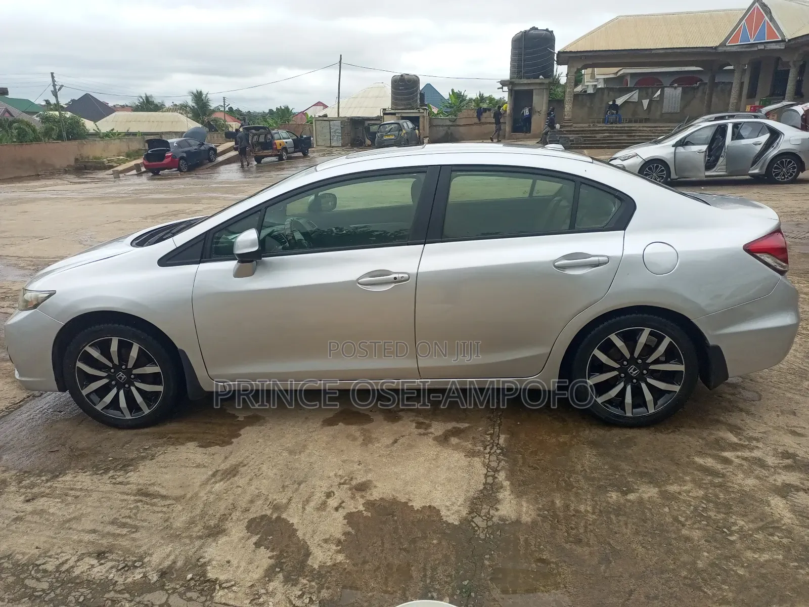 Honda Civic EX 4dr Sedan (1.8L 4cyl CVT) 2015 Silver