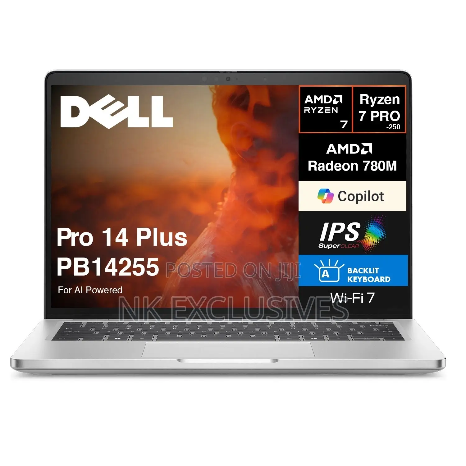 New Laptop Dell Pro 14 16GB AMD Ryzen 7 SSD 512GB