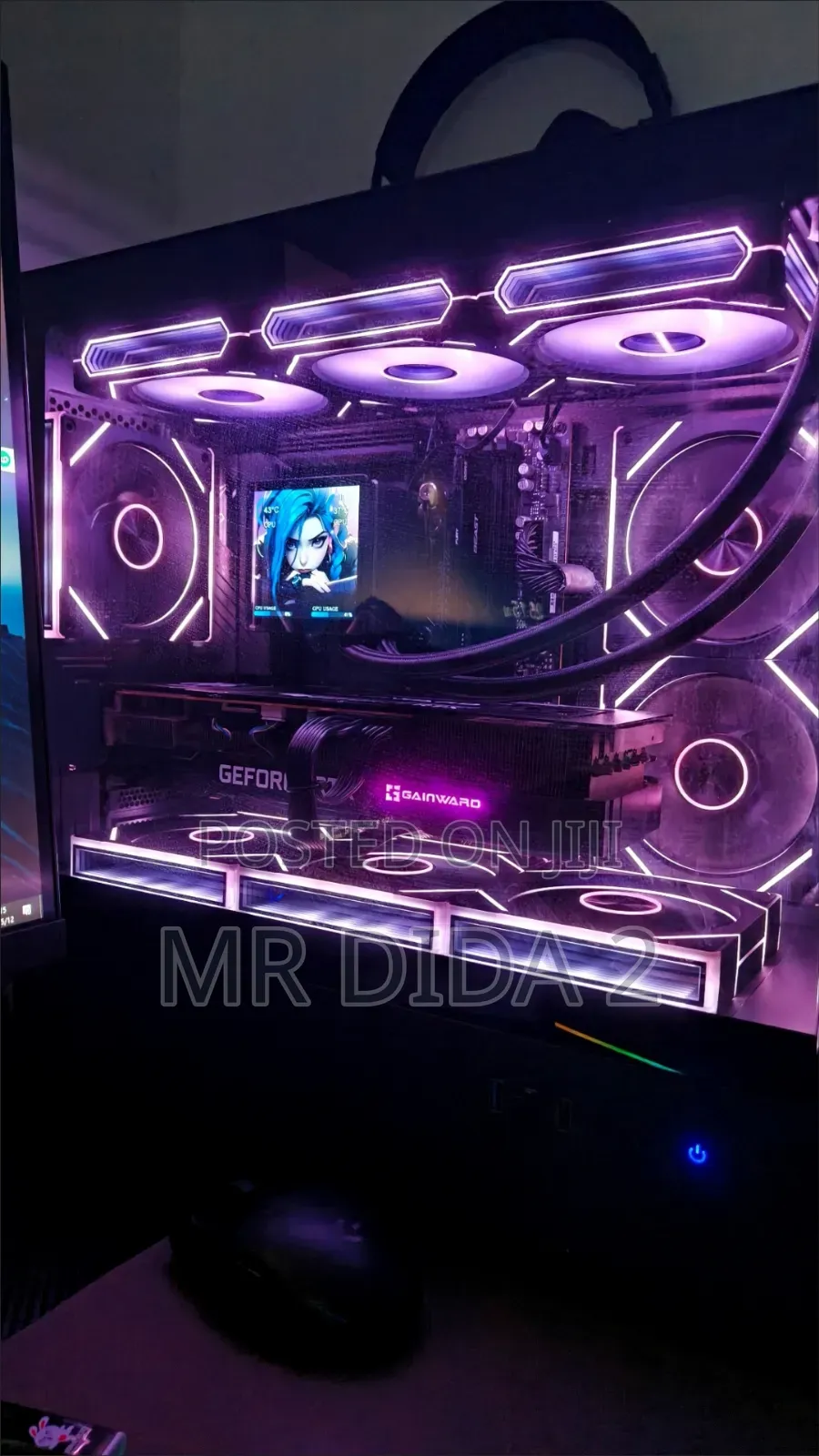 Aio 360 Cooler With Screen Display