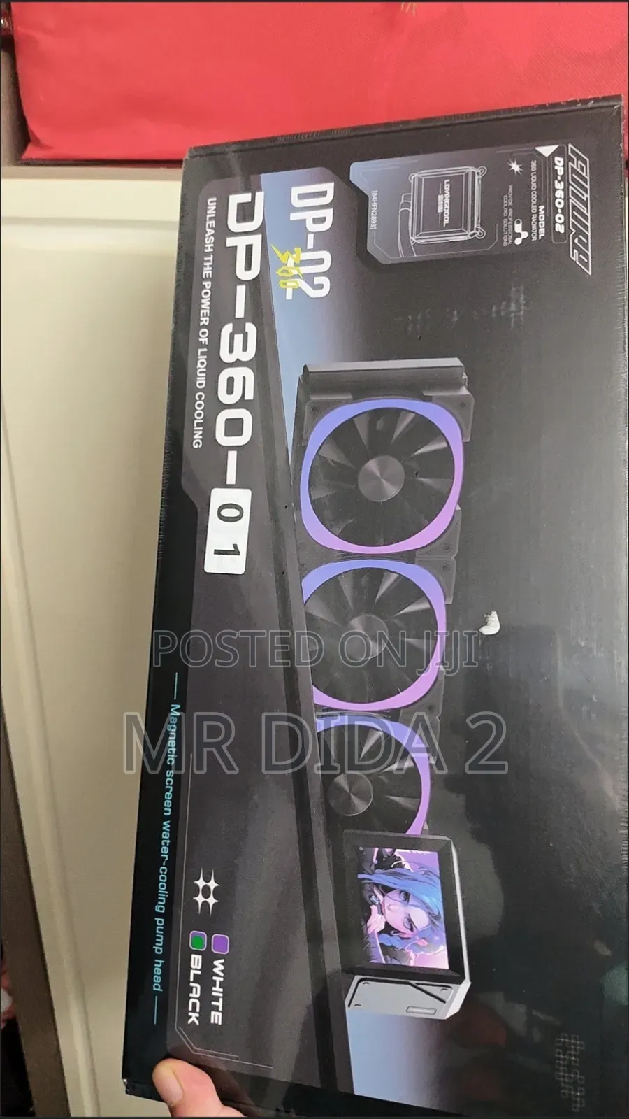 Aio 360 Cooler With Screen Display