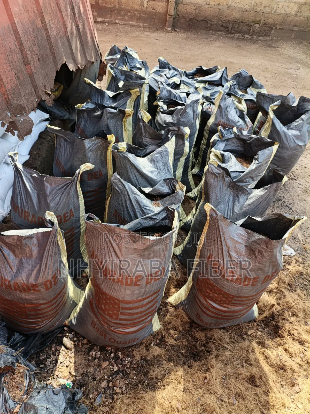 Coconut Fiber Residue For Mulching