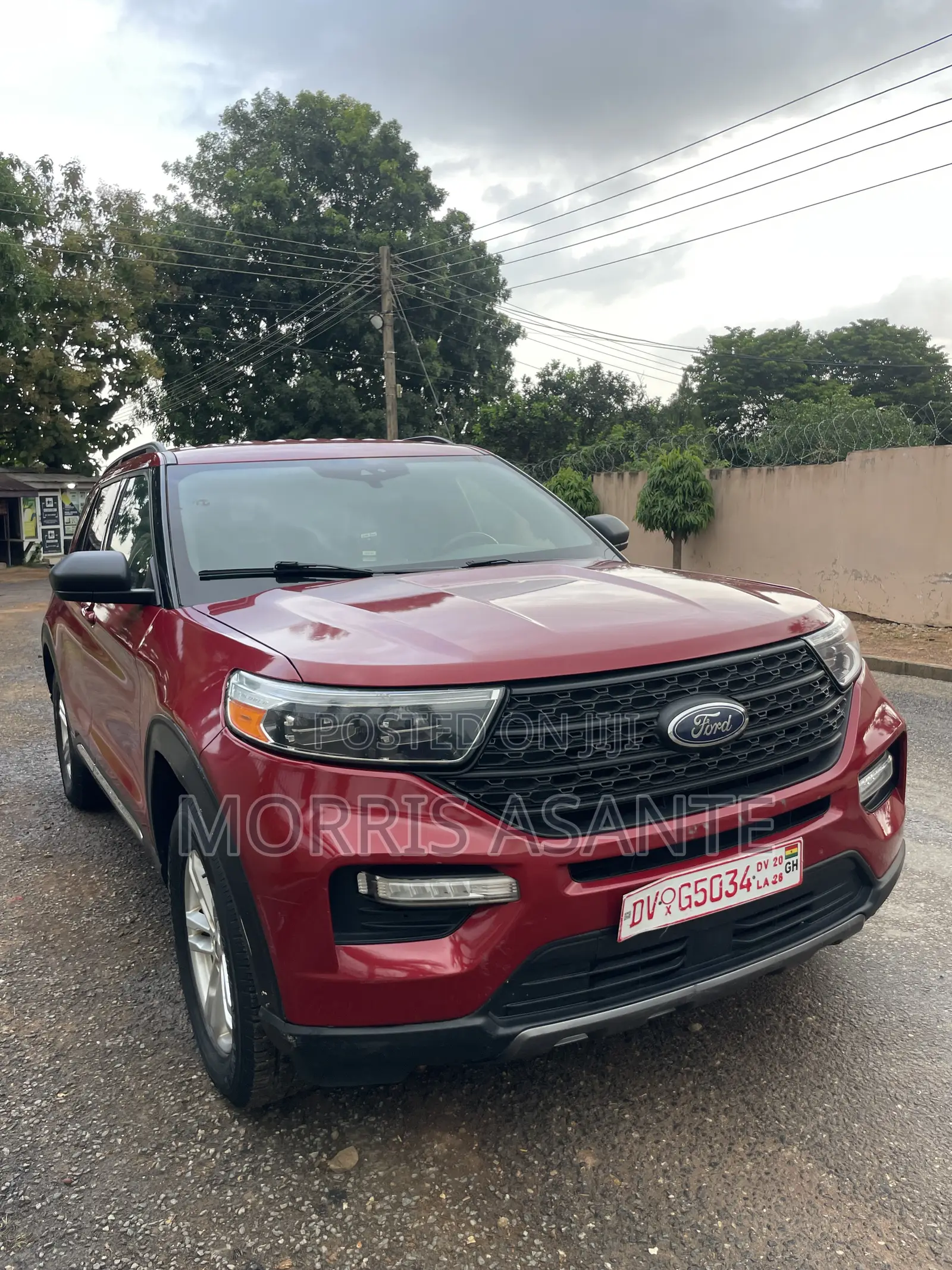 Ford Explorer Base 4x4 2020 Burgundy