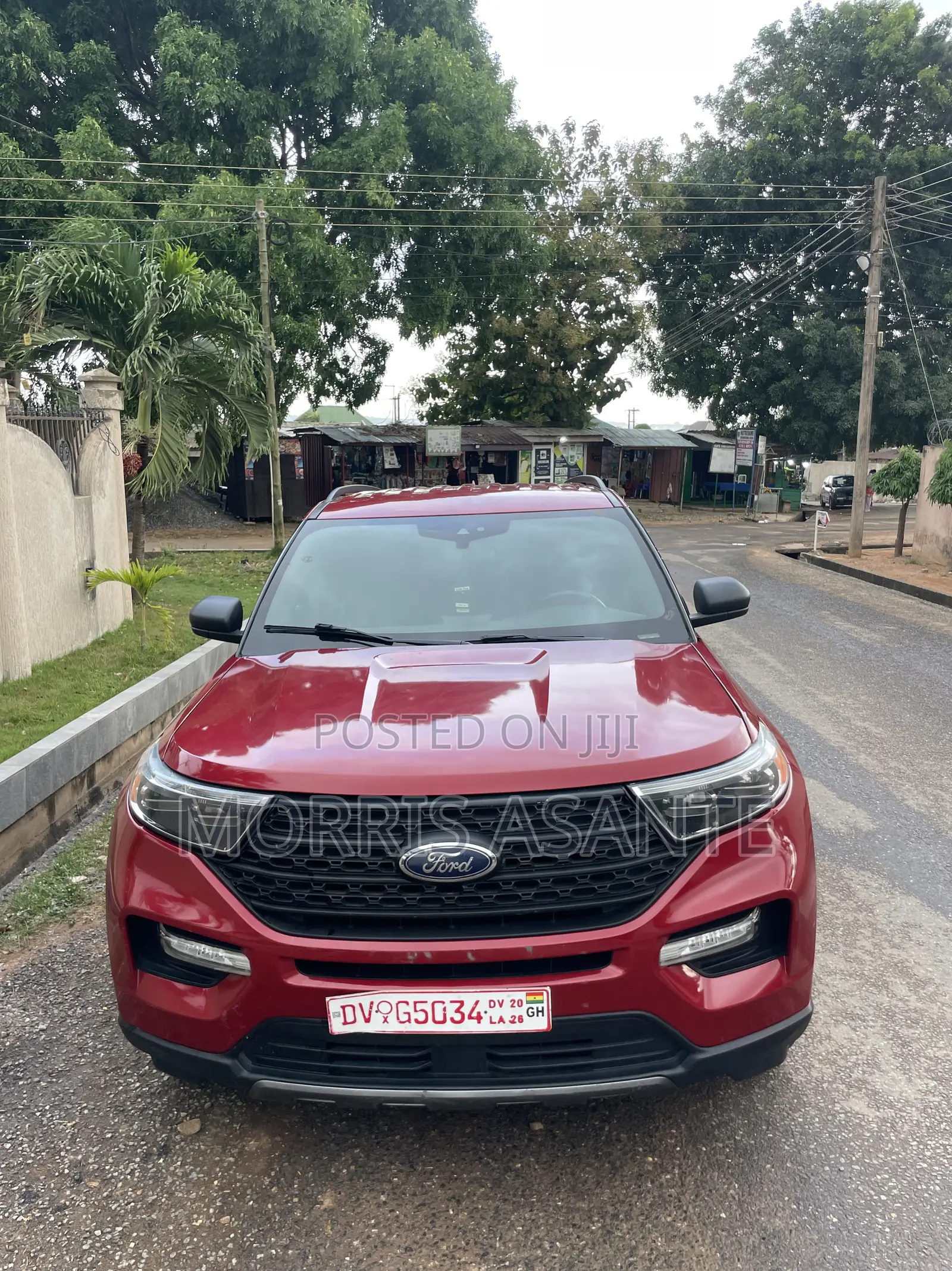Ford Explorer Base 4x4 2020 Burgundy