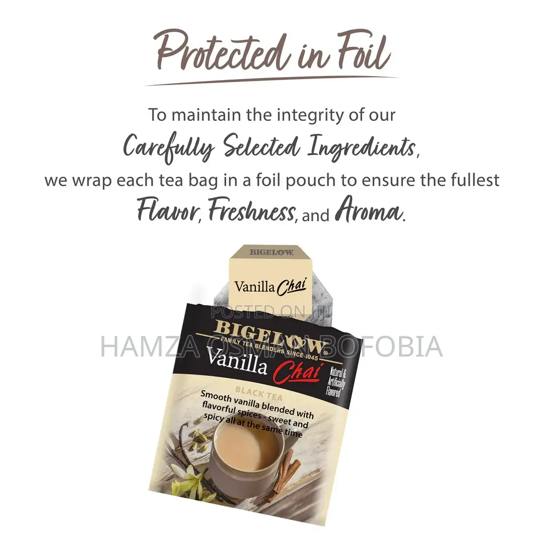 Herbal - Bigelow Vanilla Chai Black Tea