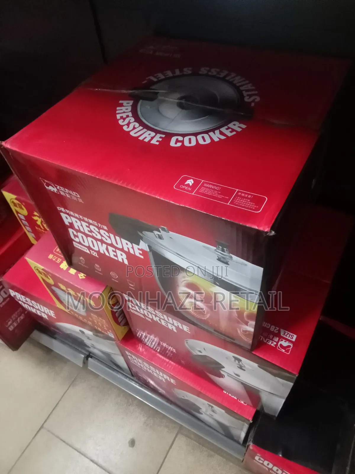 Heavy-Duty Aluminum Pressure Cookers (All Sizes: 4l to 50l)