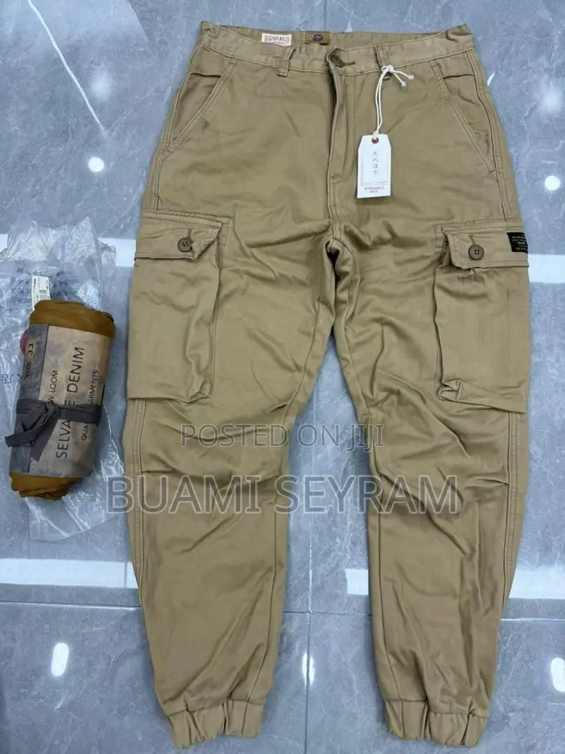 Khaki Side Pocket Trousers