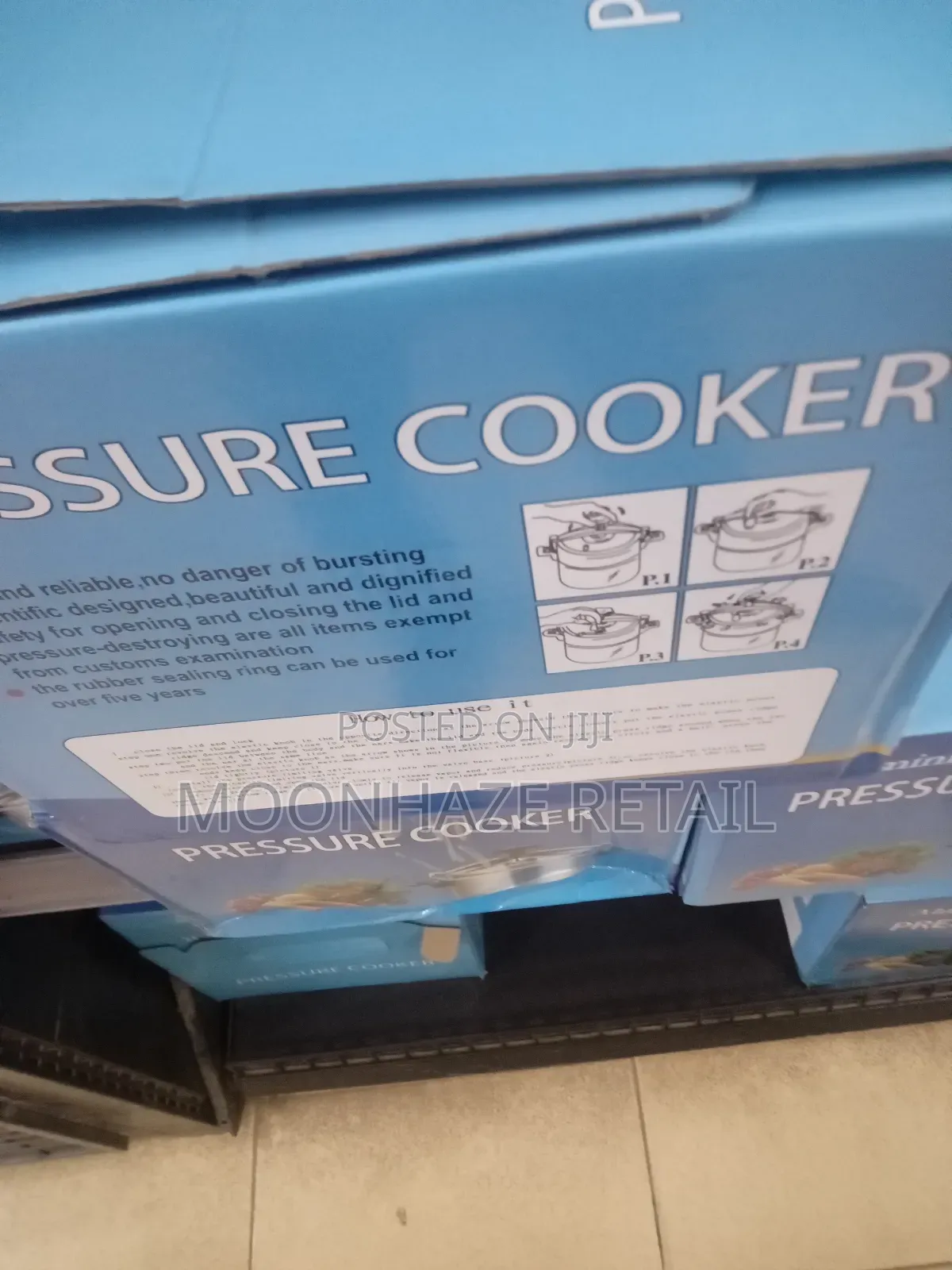 Premium Stainless Steel Pressure Cookers (All Sizes: 4l to 40l)