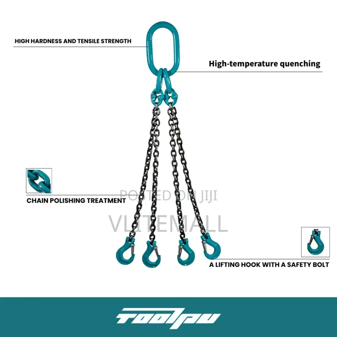 Four Leg Sling for Container Lifting