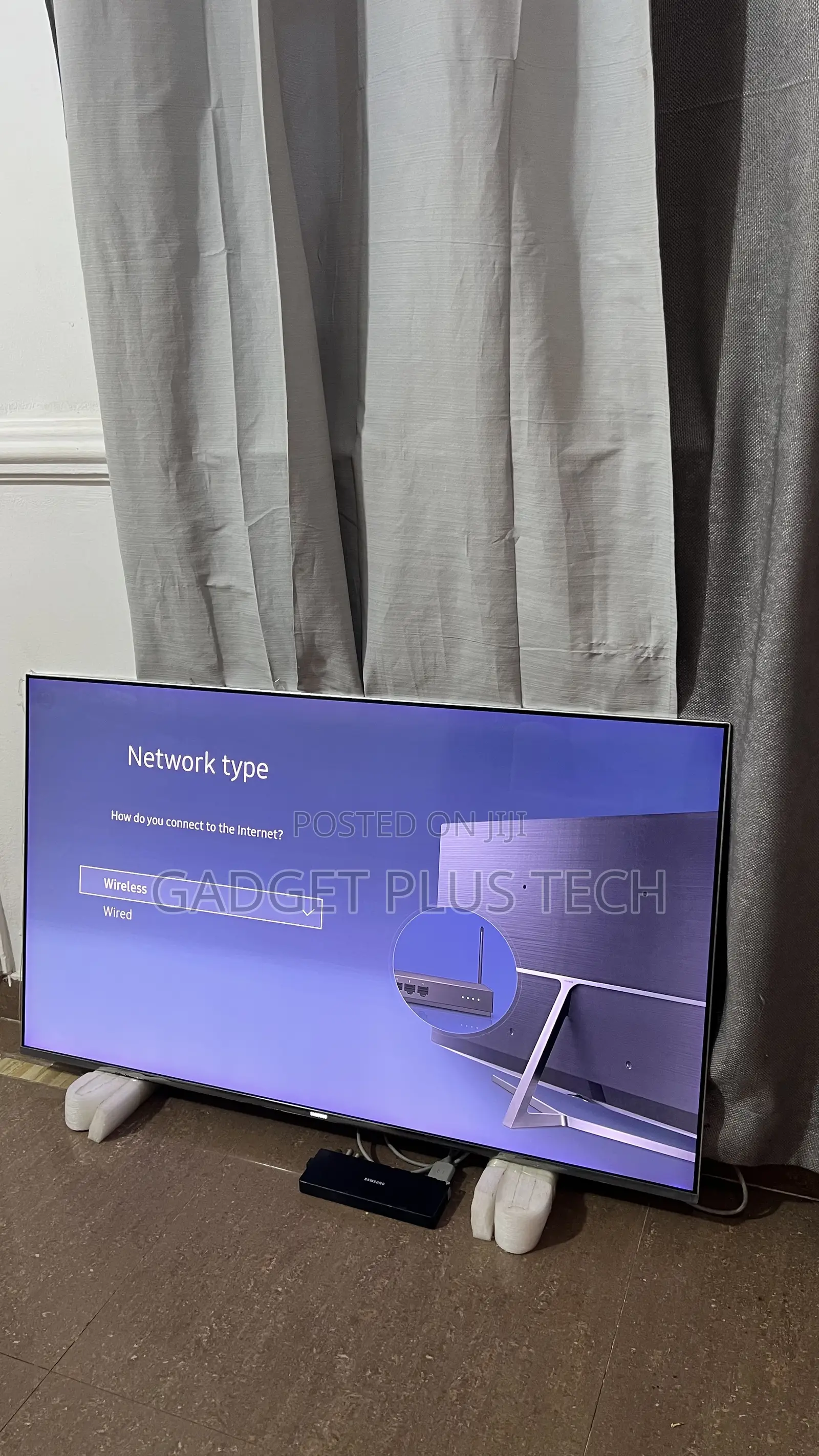 50” Samsung 120hz Super Qled Smart Tv From Germany