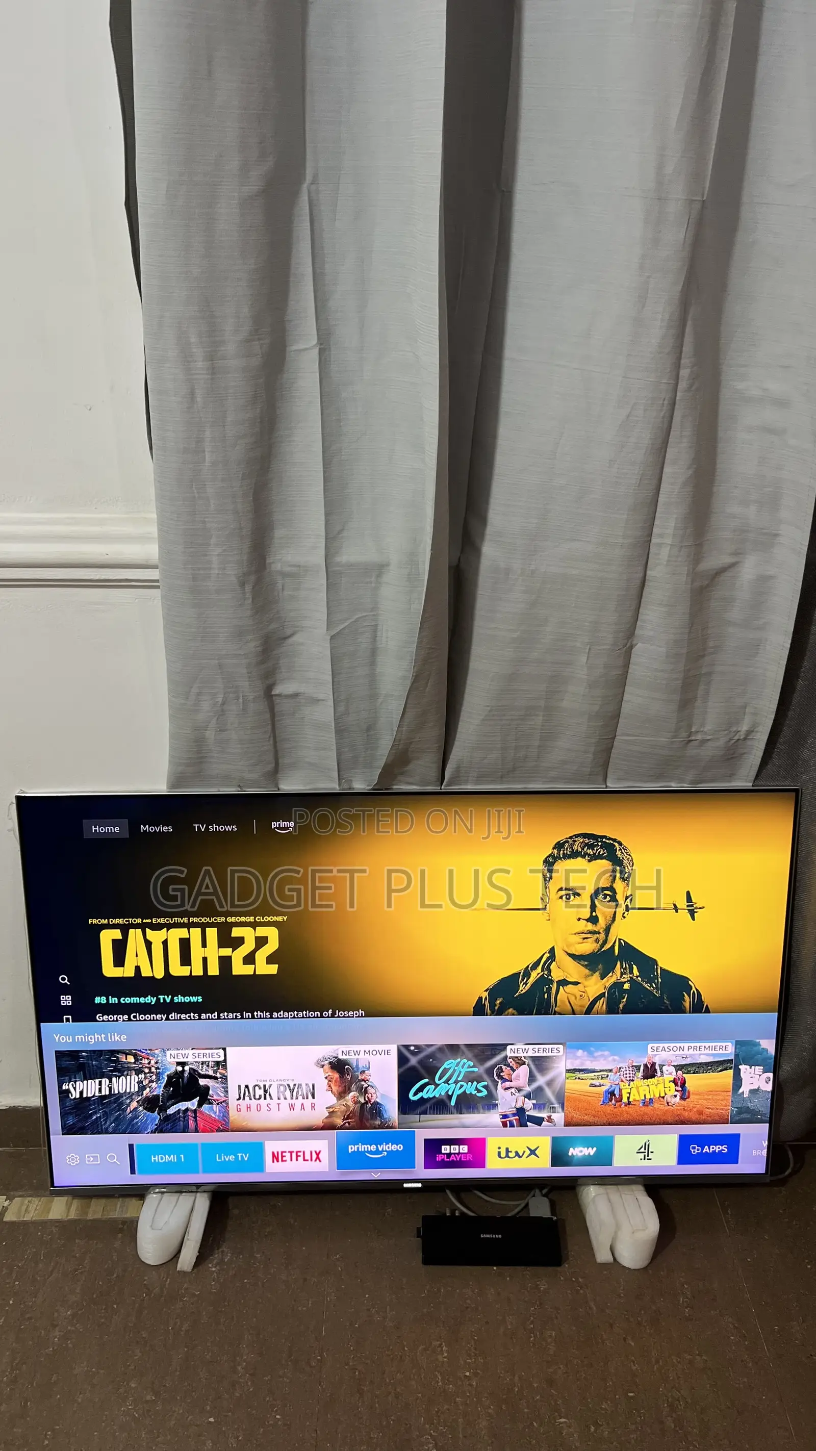 50” Samsung 120hz Super Qled Smart Tv From Germany