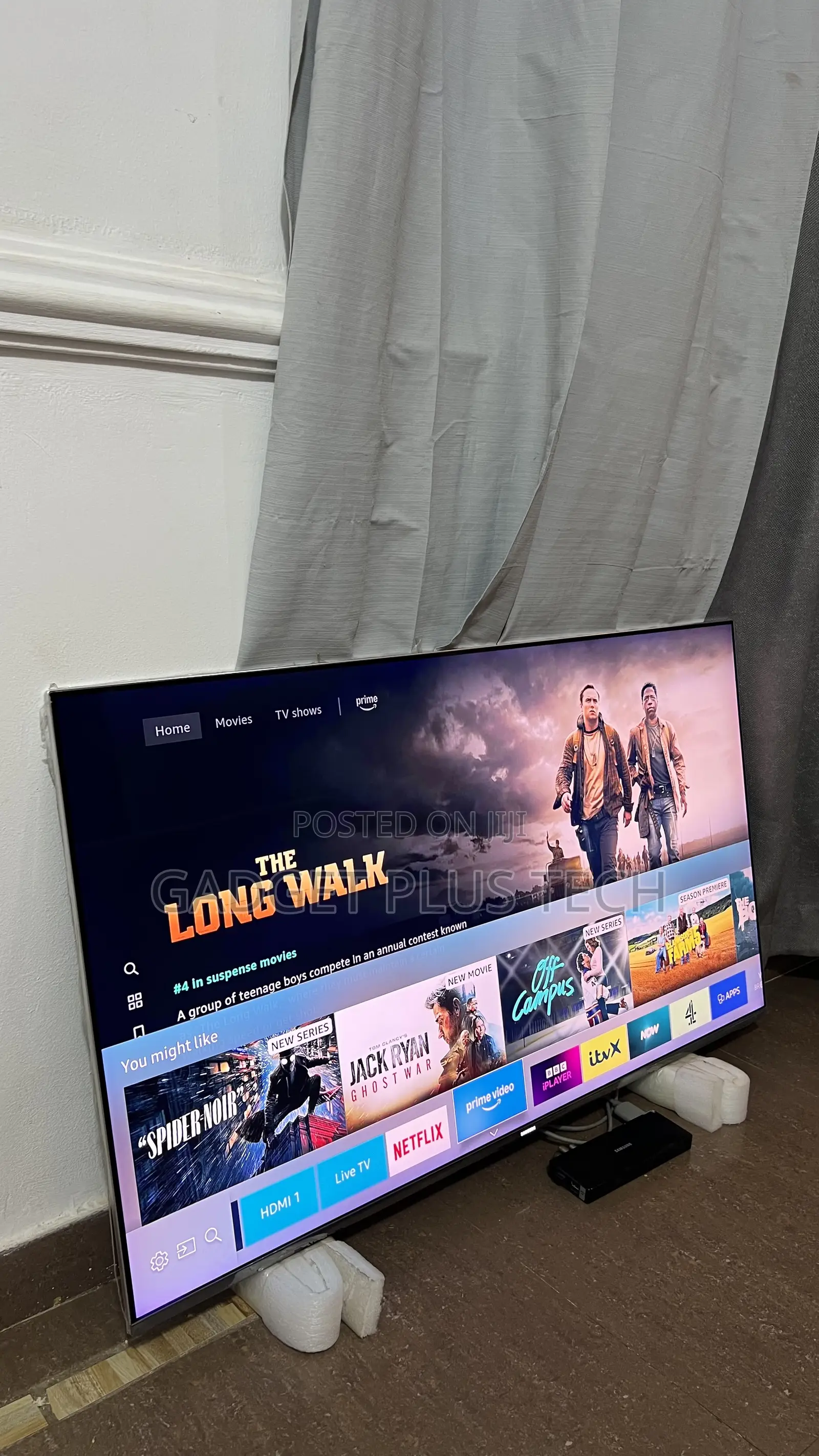 50” Samsung 120hz Super Qled Smart Tv From Germany