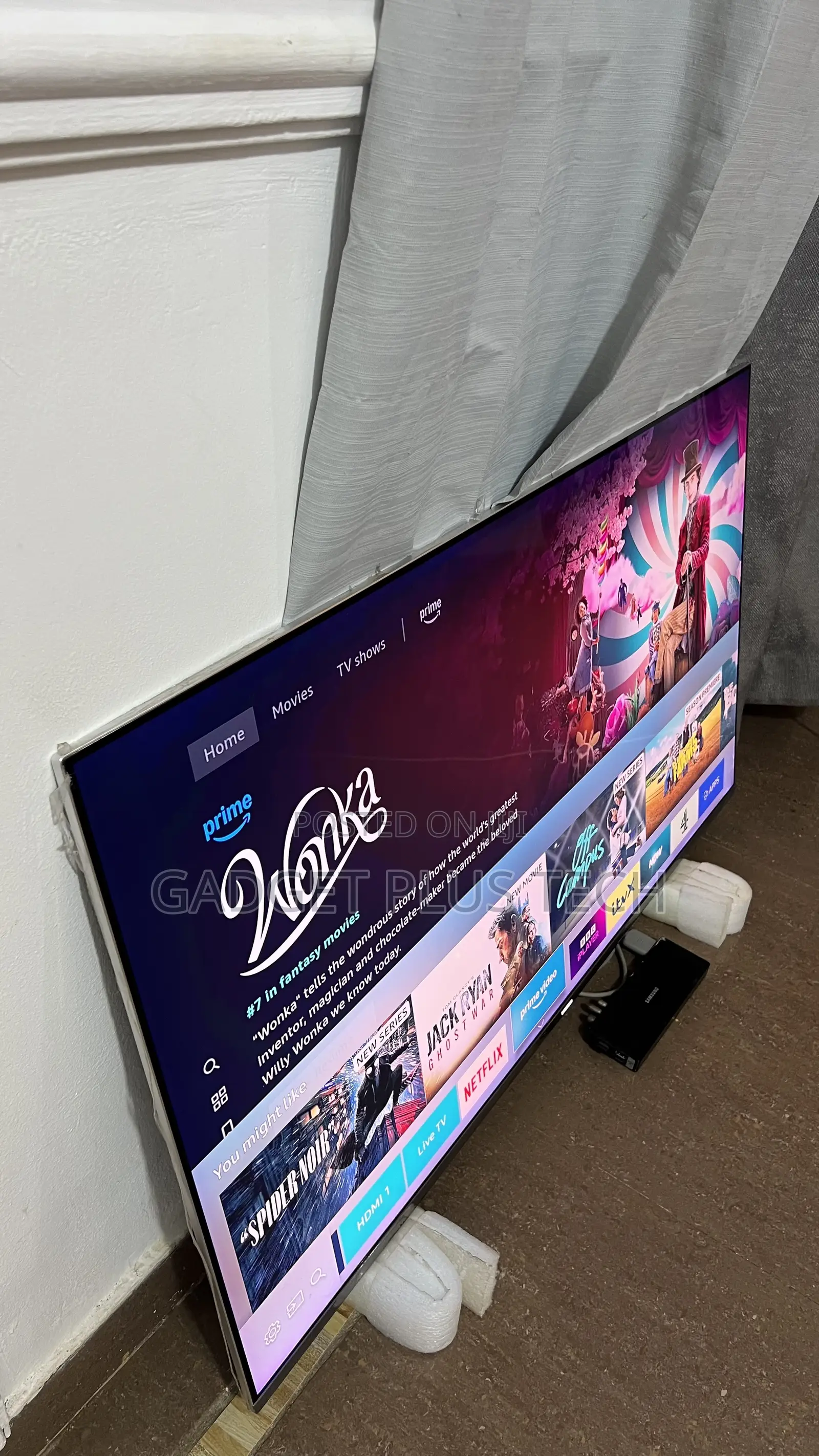 50” Samsung 120hz Super Qled Smart Tv From Germany