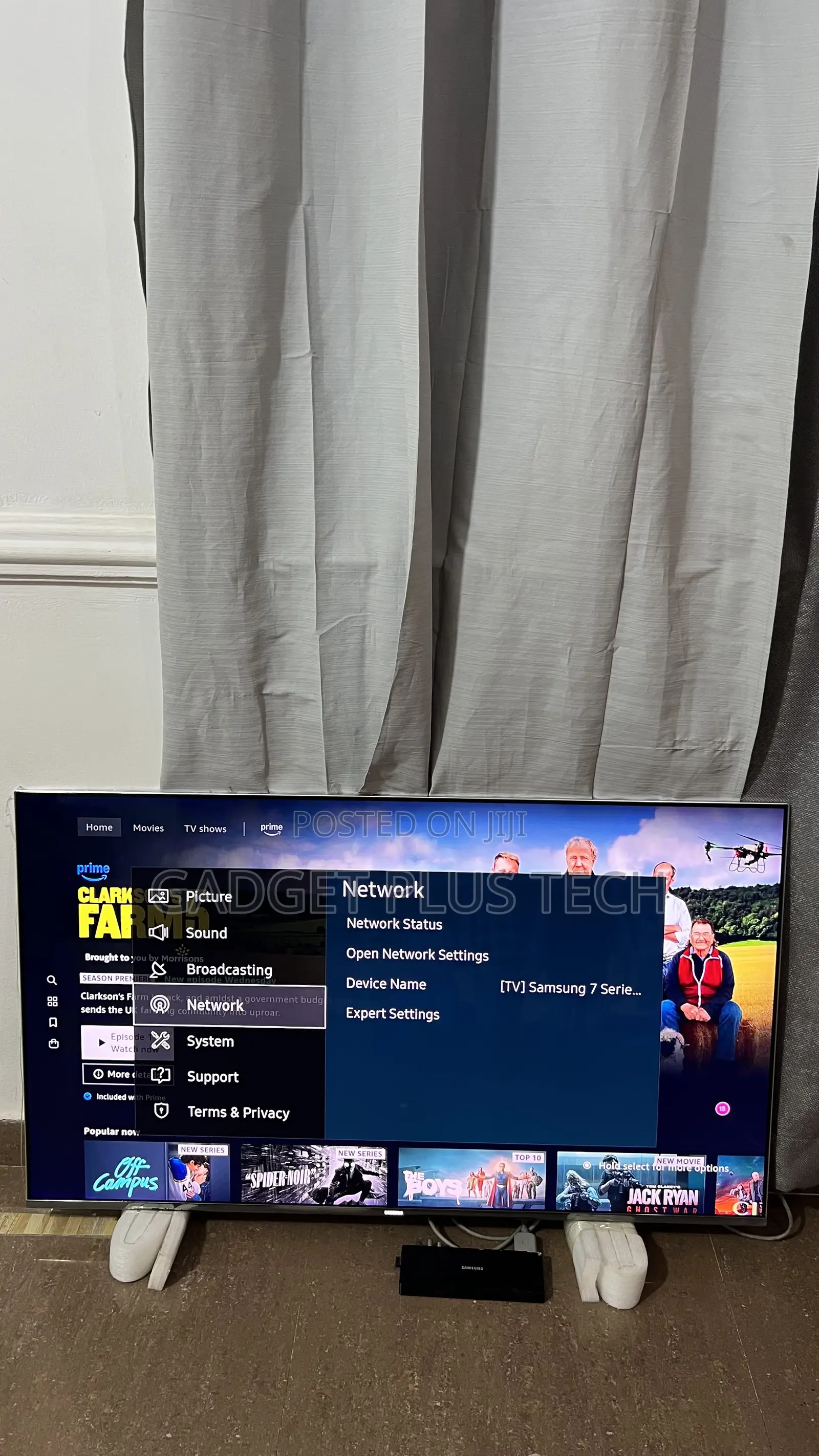 50” Samsung 120hz Super Qled Smart Tv From Germany