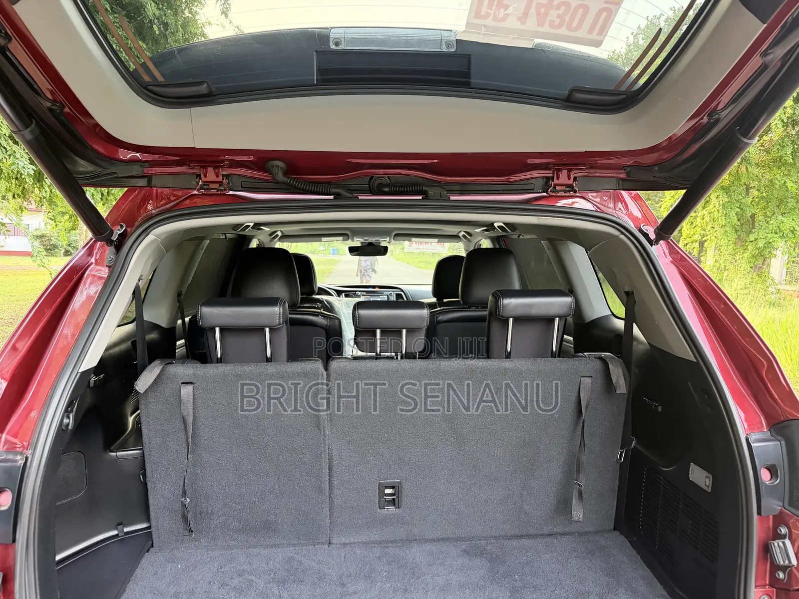 Toyota Highlander SE 4x4 V6 (3.5L 6cyl 8A) 2018 Burgundy