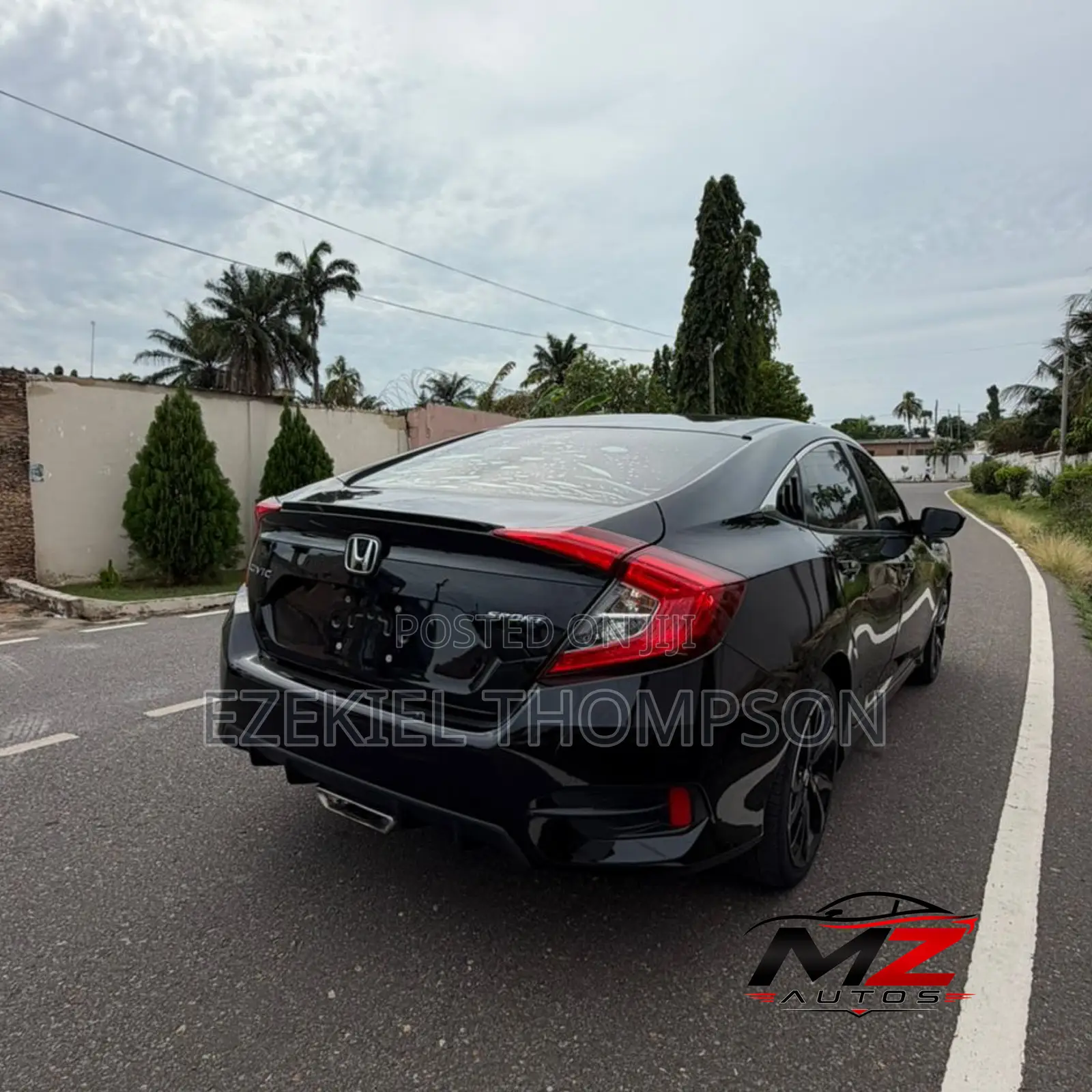 Honda Civic Sport Sedan 2019 Black