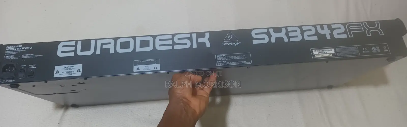 Behringer Eurodesk Sx3242fx Analog Mixer