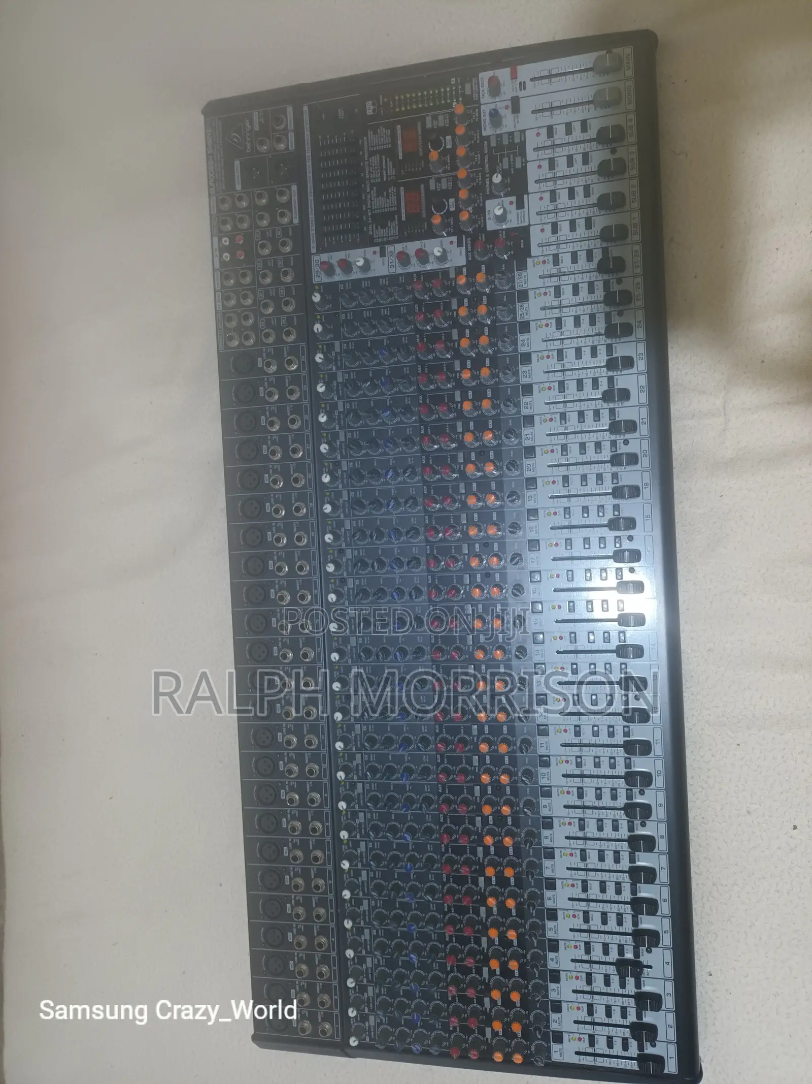Behringer Eurodesk Sx3242fx Analog Mixer