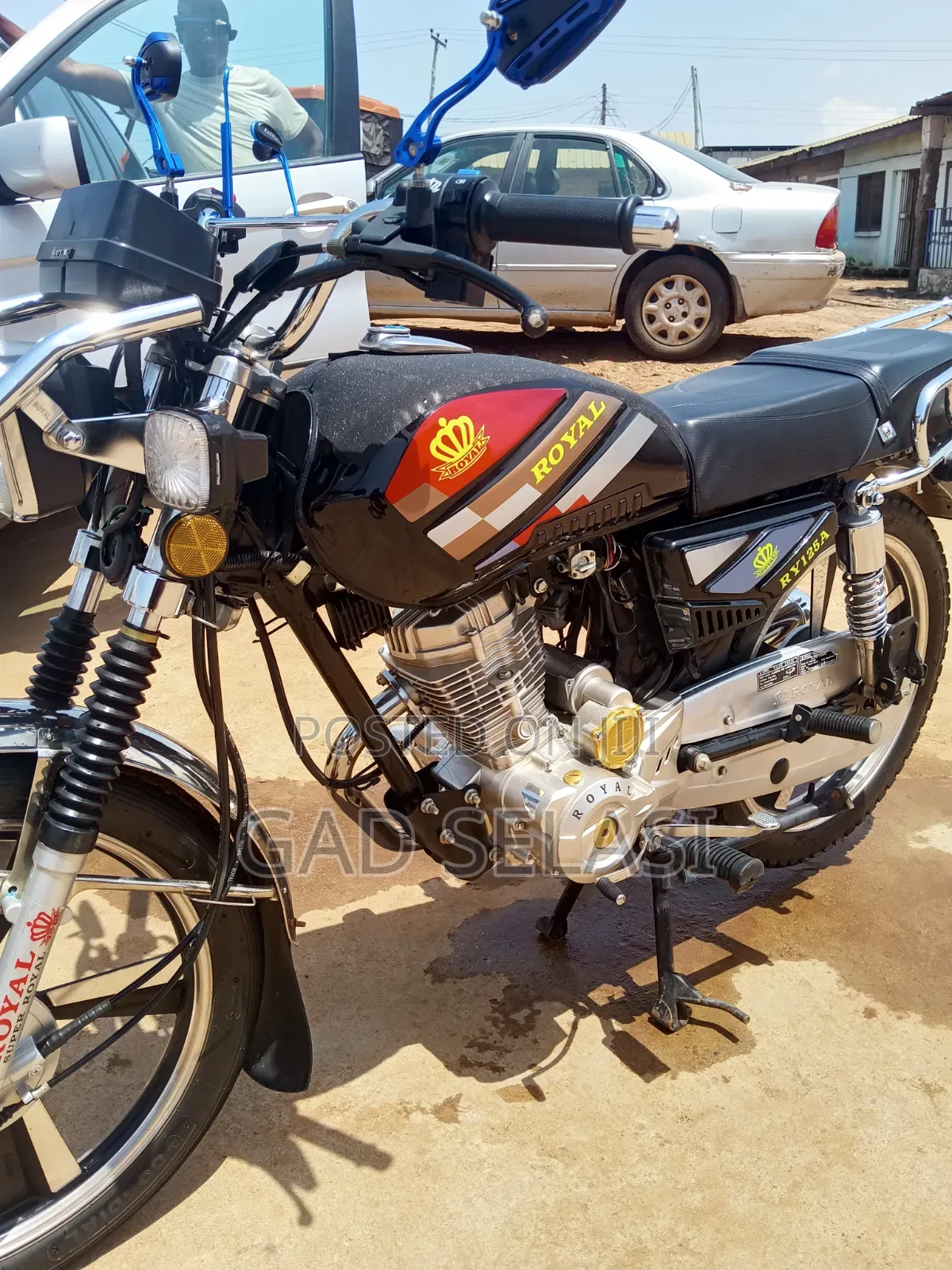 New Royal Motorcycle 2026 Black