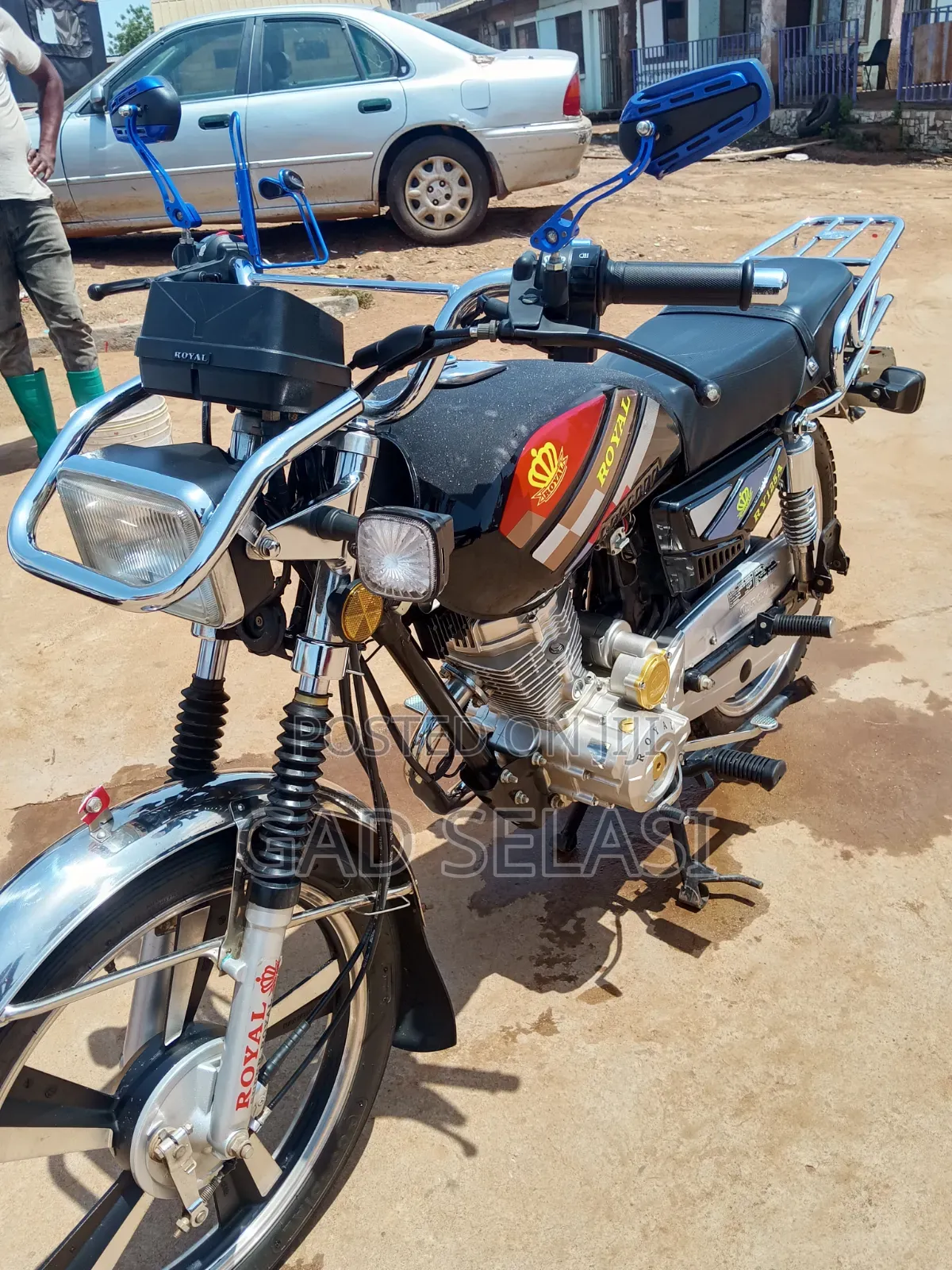 New Royal Motorcycle 2026 Black
