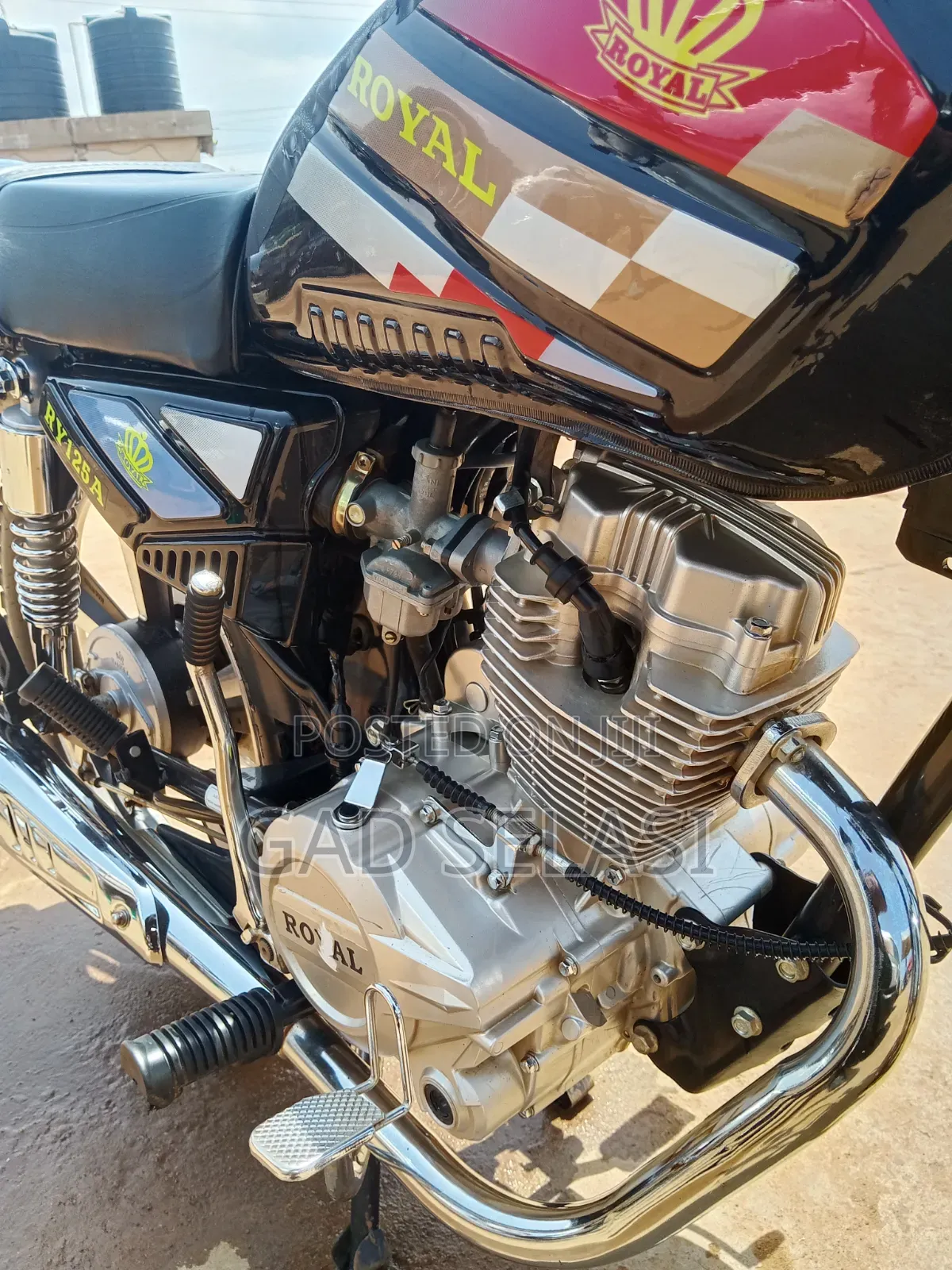 New Royal Motorcycle 2026 Black