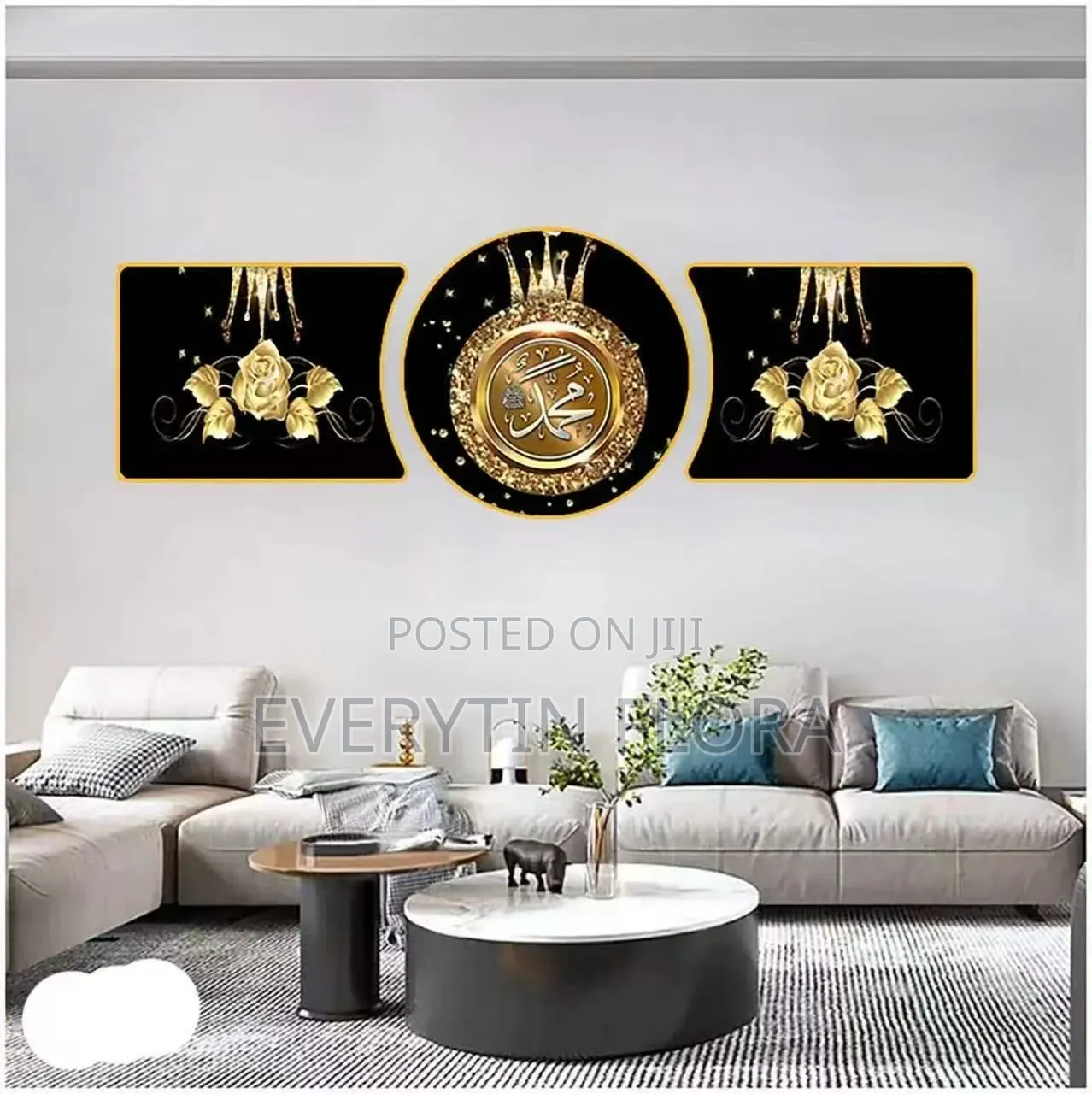 Arabic 3 Pieces Wall Art Set