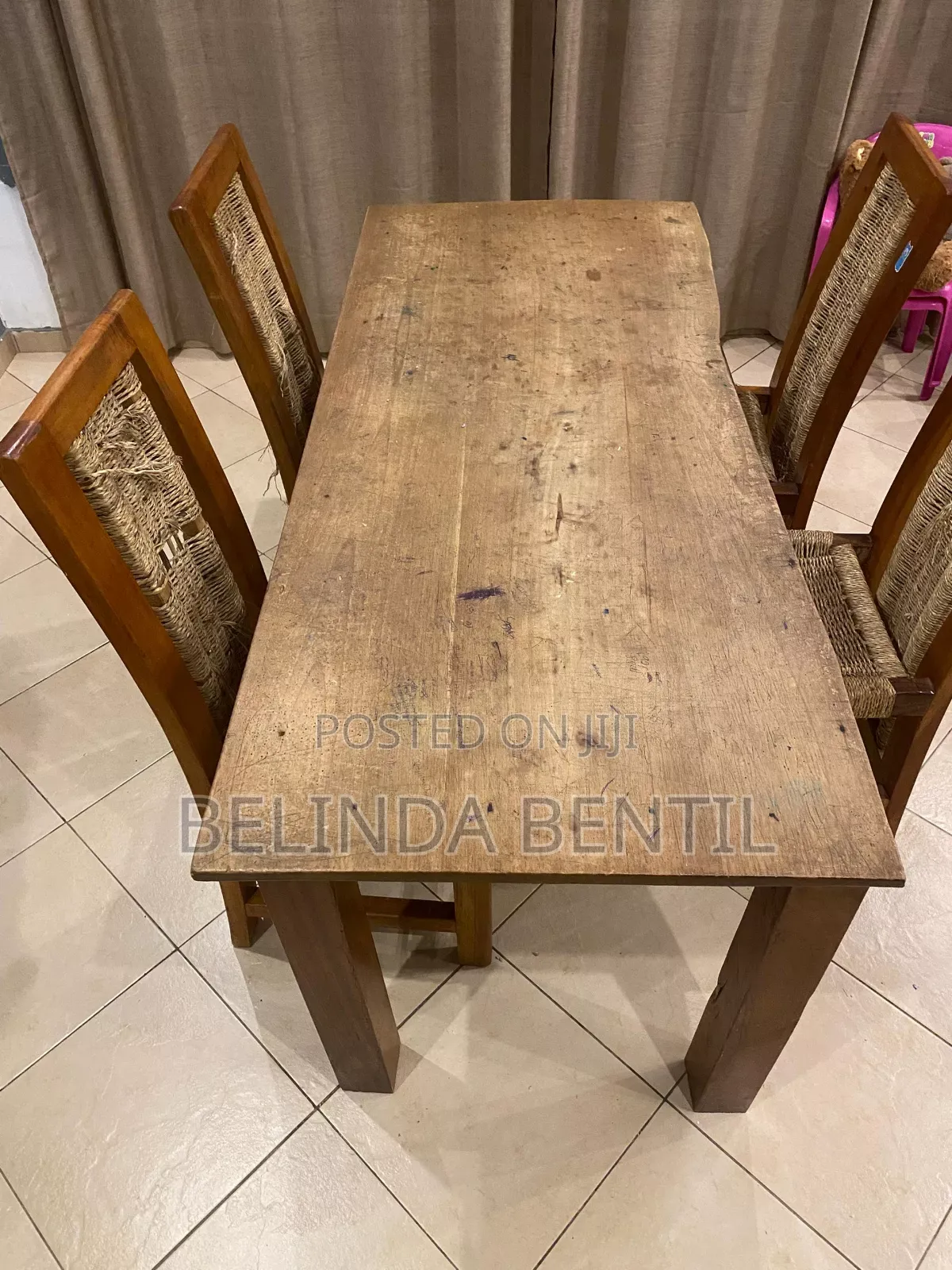 Used Dining Table With 6 Chairs