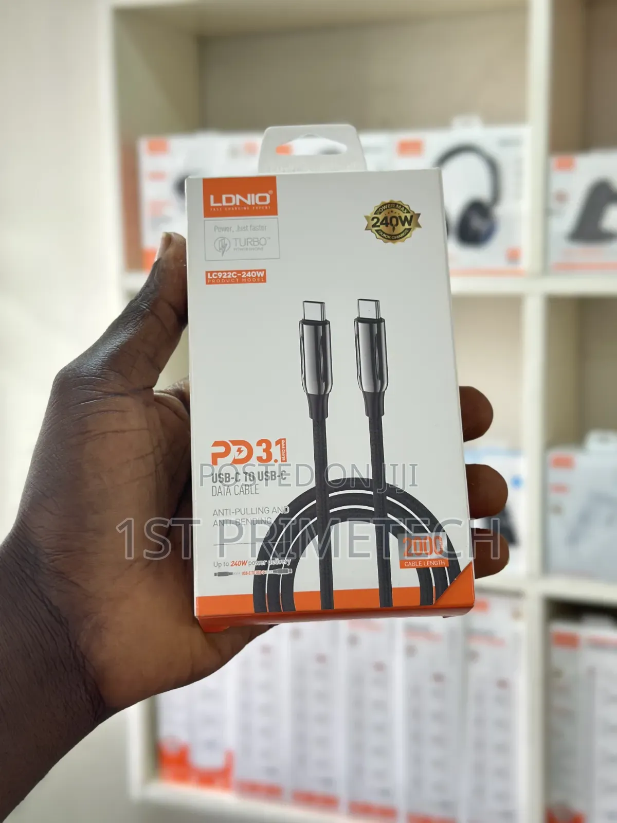 Ldnio 2 Meter C to C Cable(Lc922c-240)
