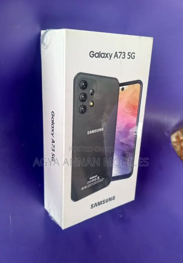 New Samsung Galaxy A73 5G 256 GB Black