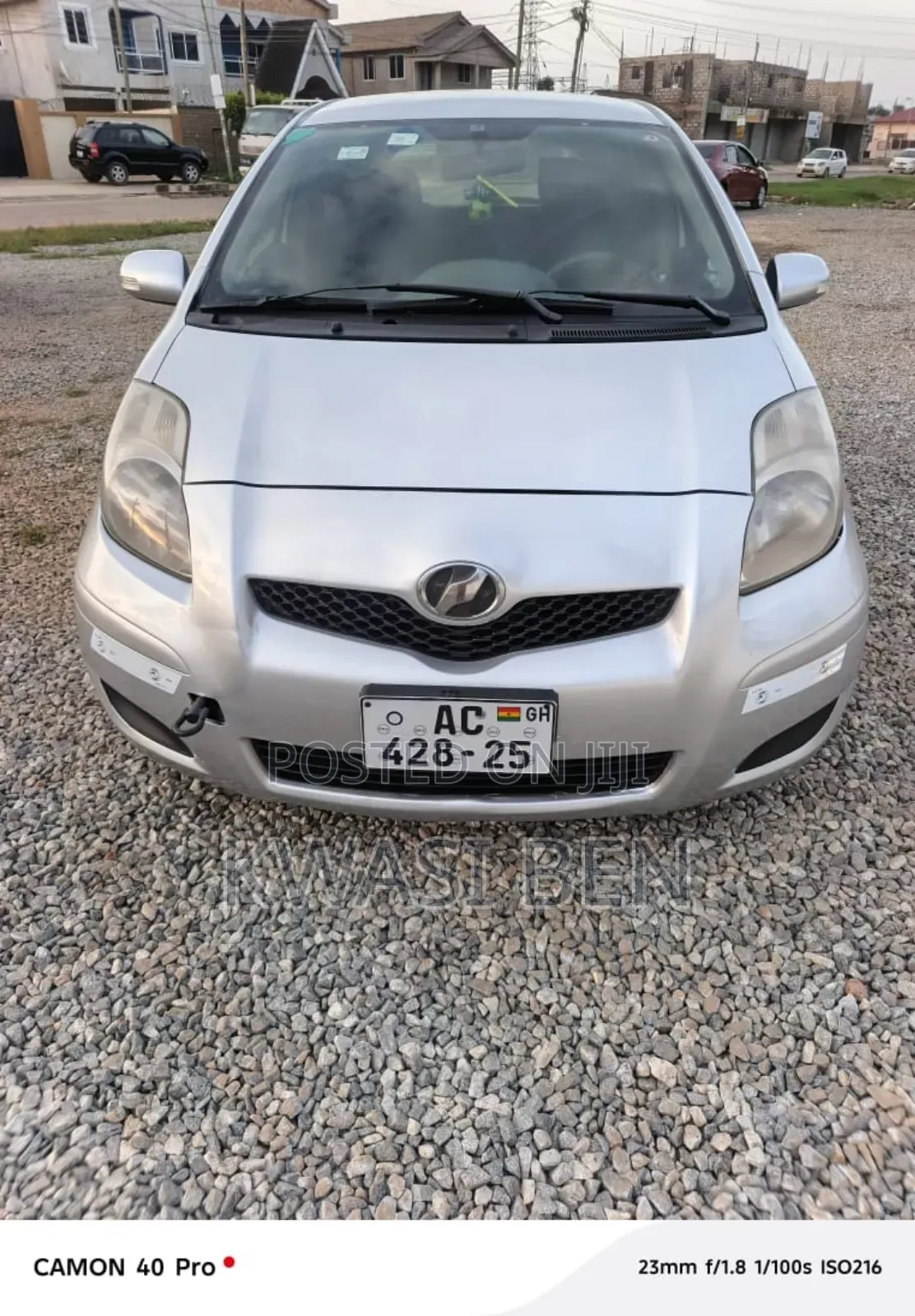 Toyota Vitz 2010 Gray