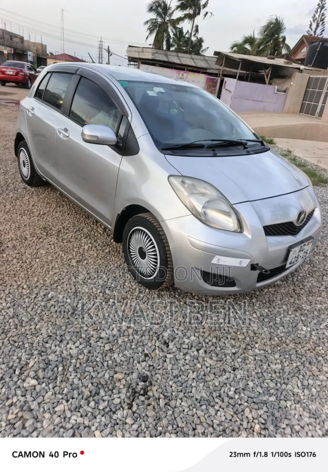 Toyota Vitz 2010 Gray