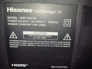 Hisense 70-Inch Smart Tv