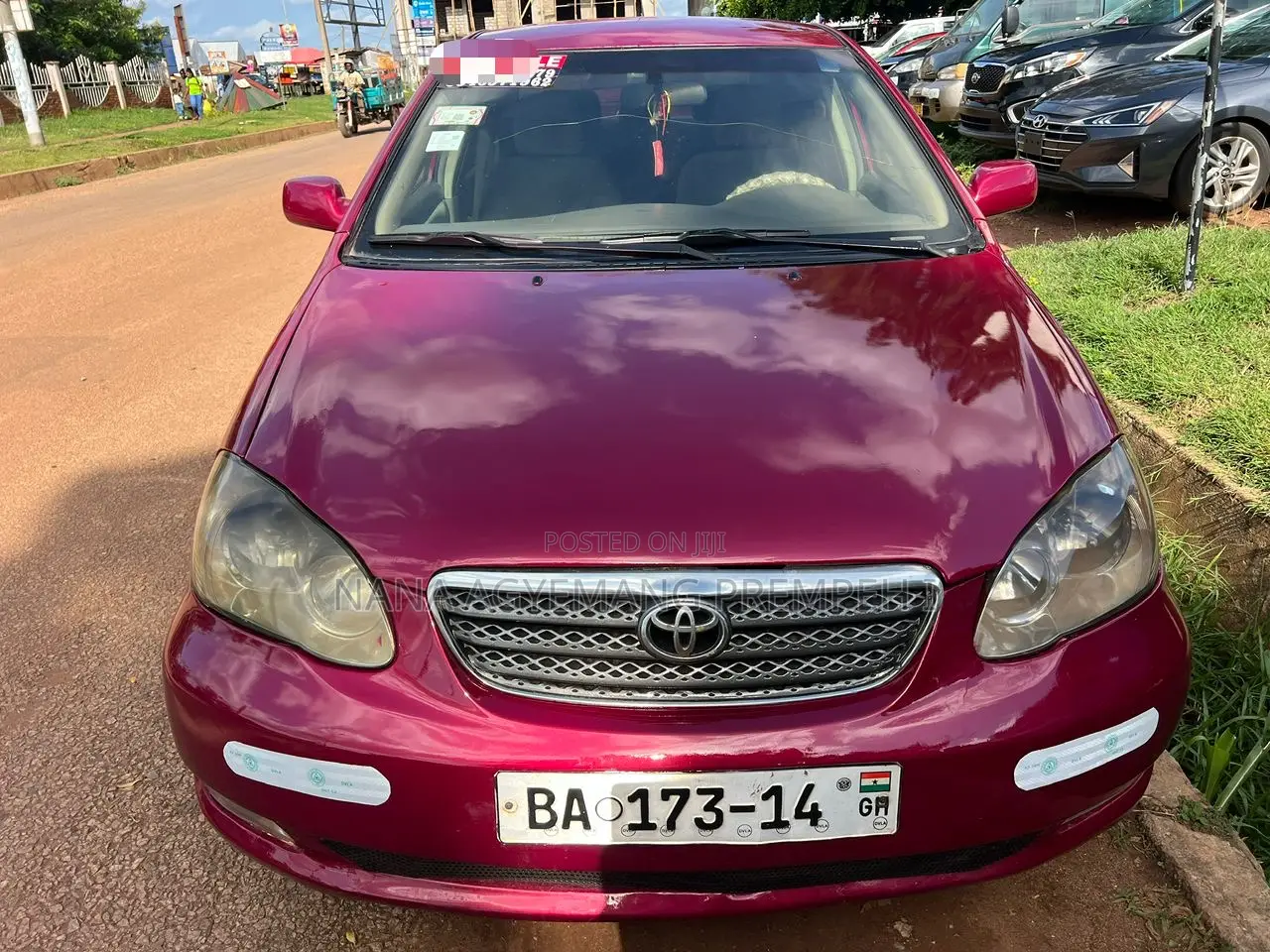 Toyota Corolla LE 2007 Red