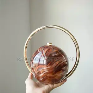 Marble Clutch Handbag
