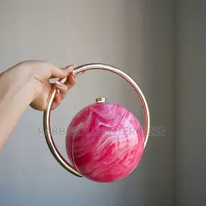 Marble Clutch Handbag
