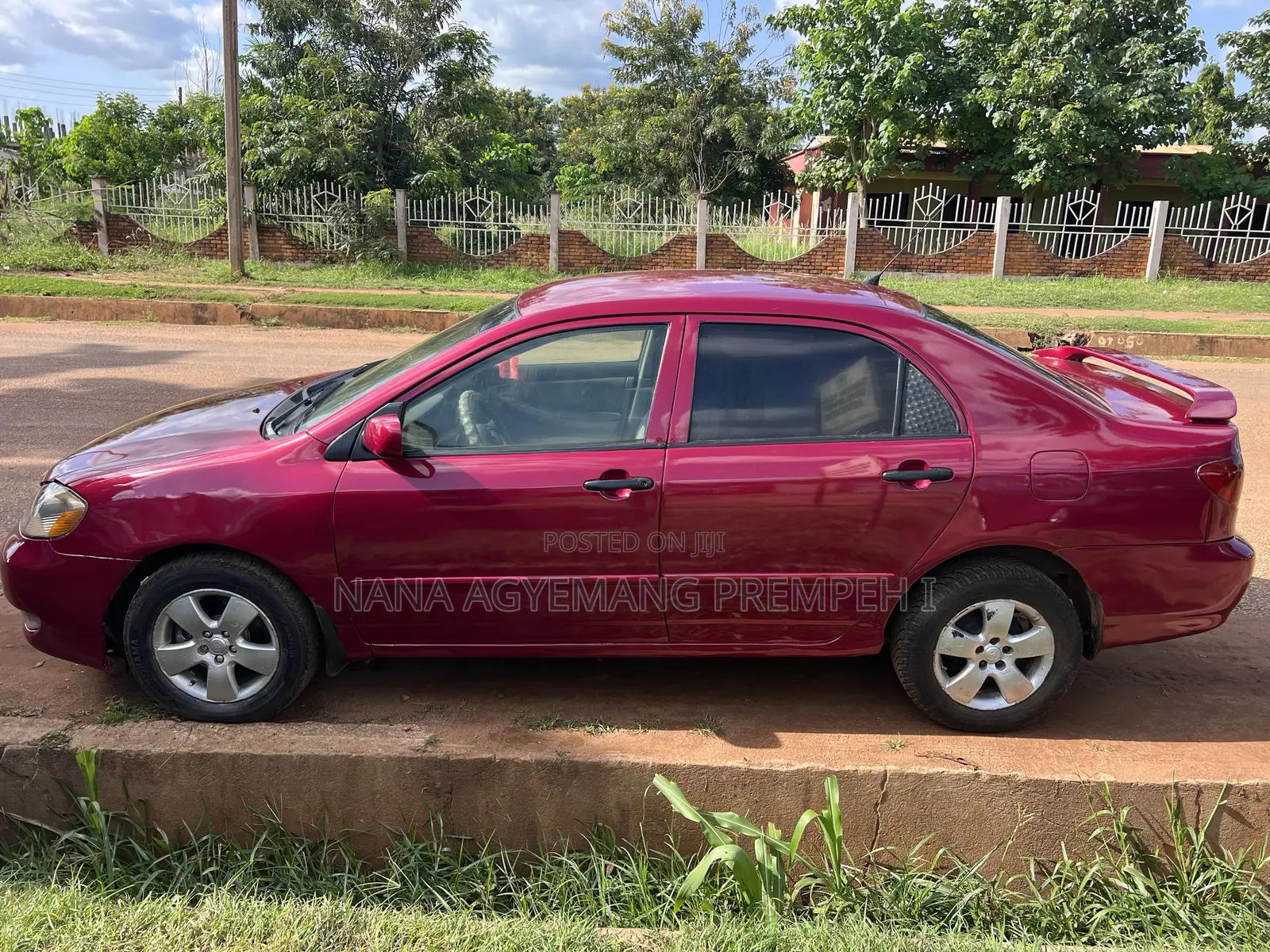 Toyota Corolla LE 2007 Red