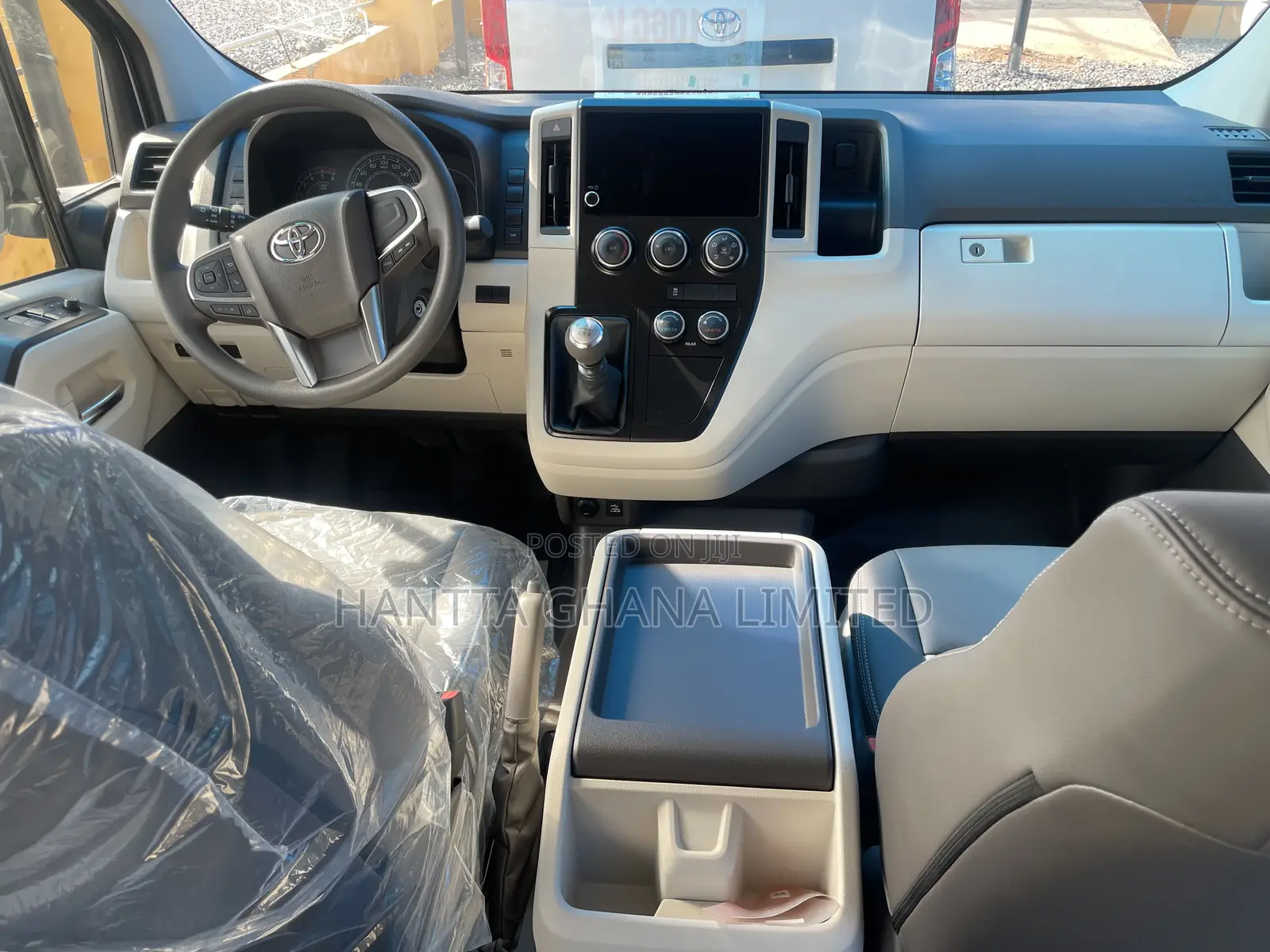 New Toyota HiAce 2025 White