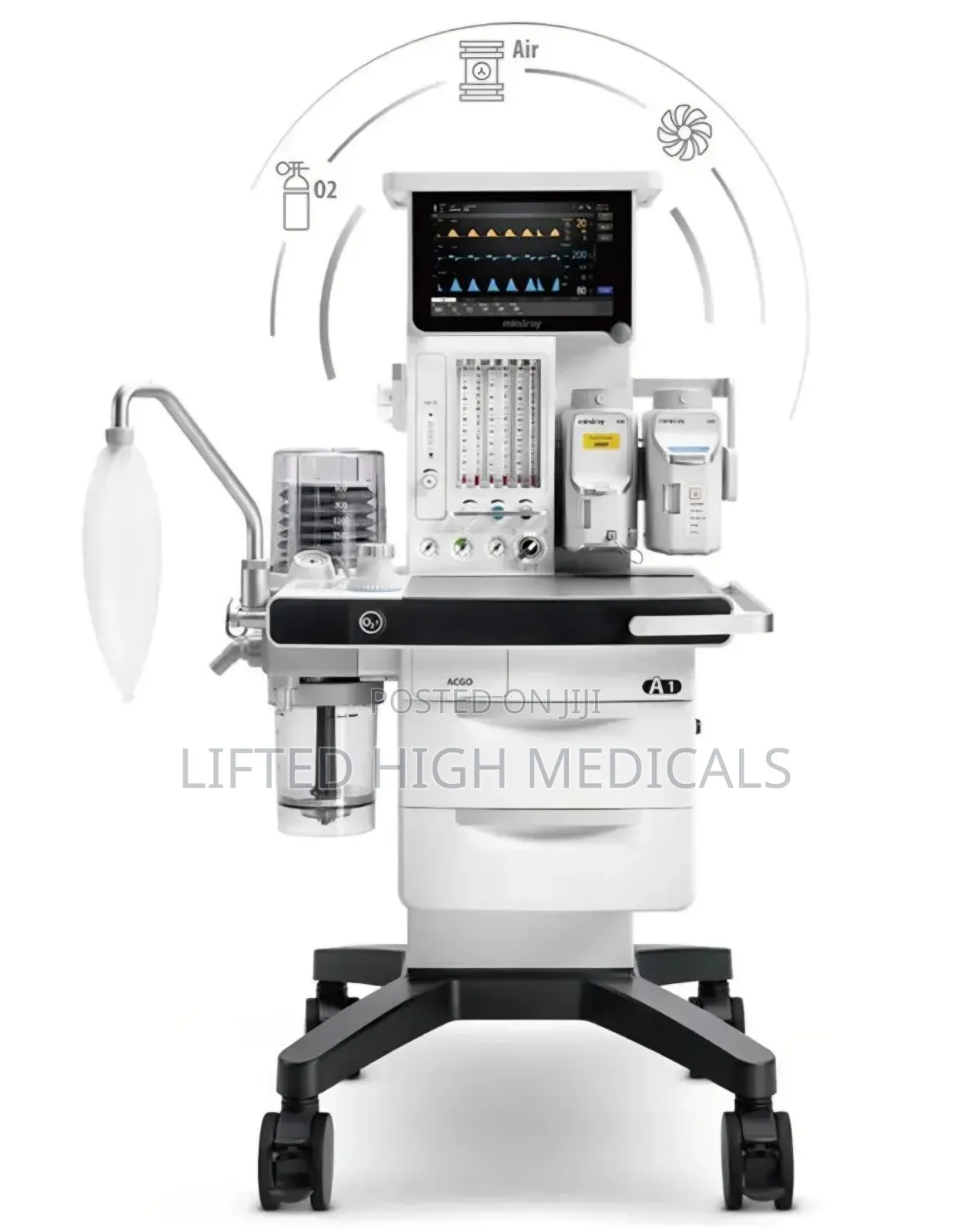 Mindray A1 Anesthesia Machine – Advanced or Workstation