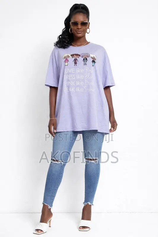 Ladies Words Shirt Cartoon Shirts